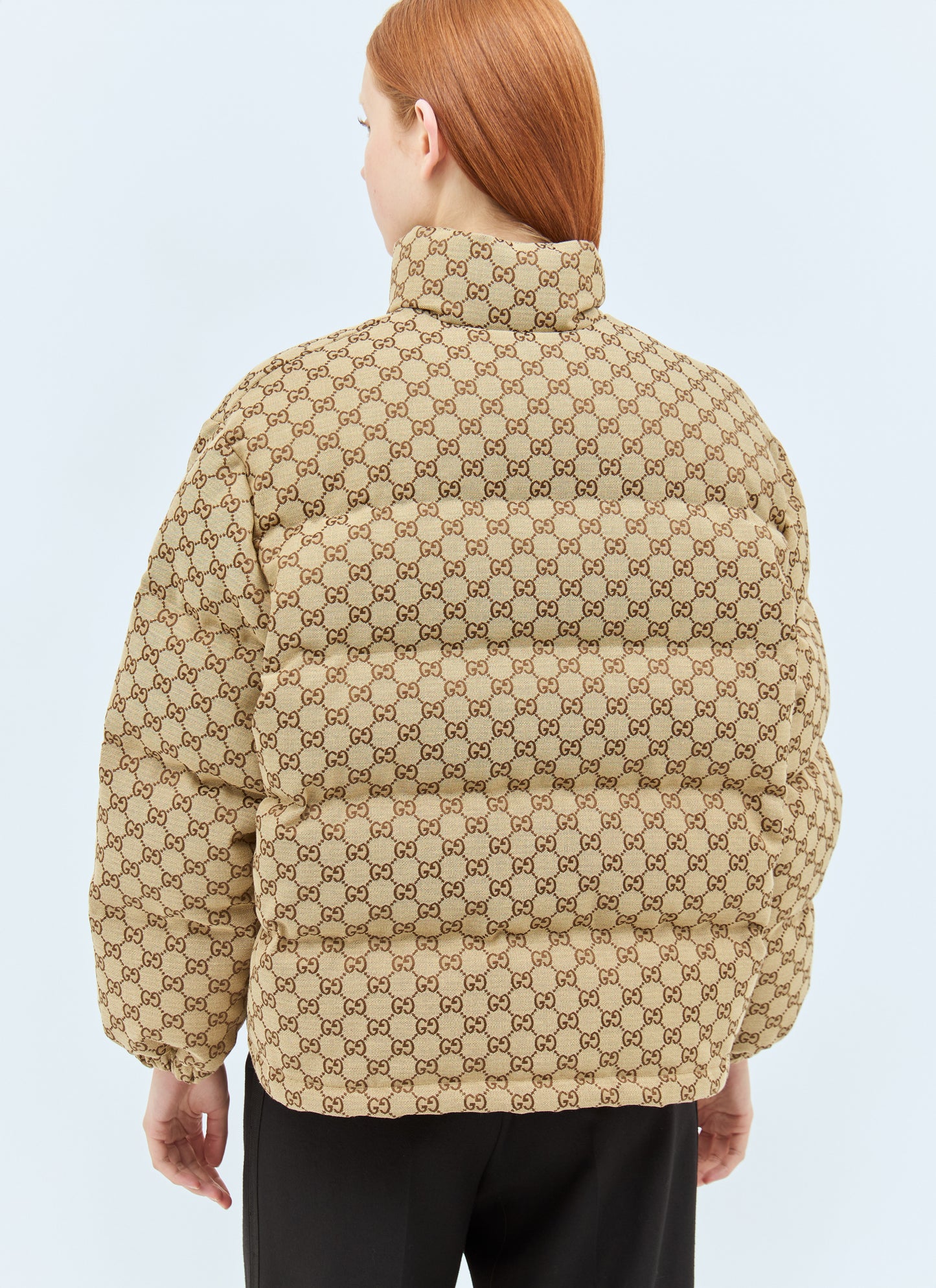 Gucci Women Gg Canvas Bomber Jacket GUCCI