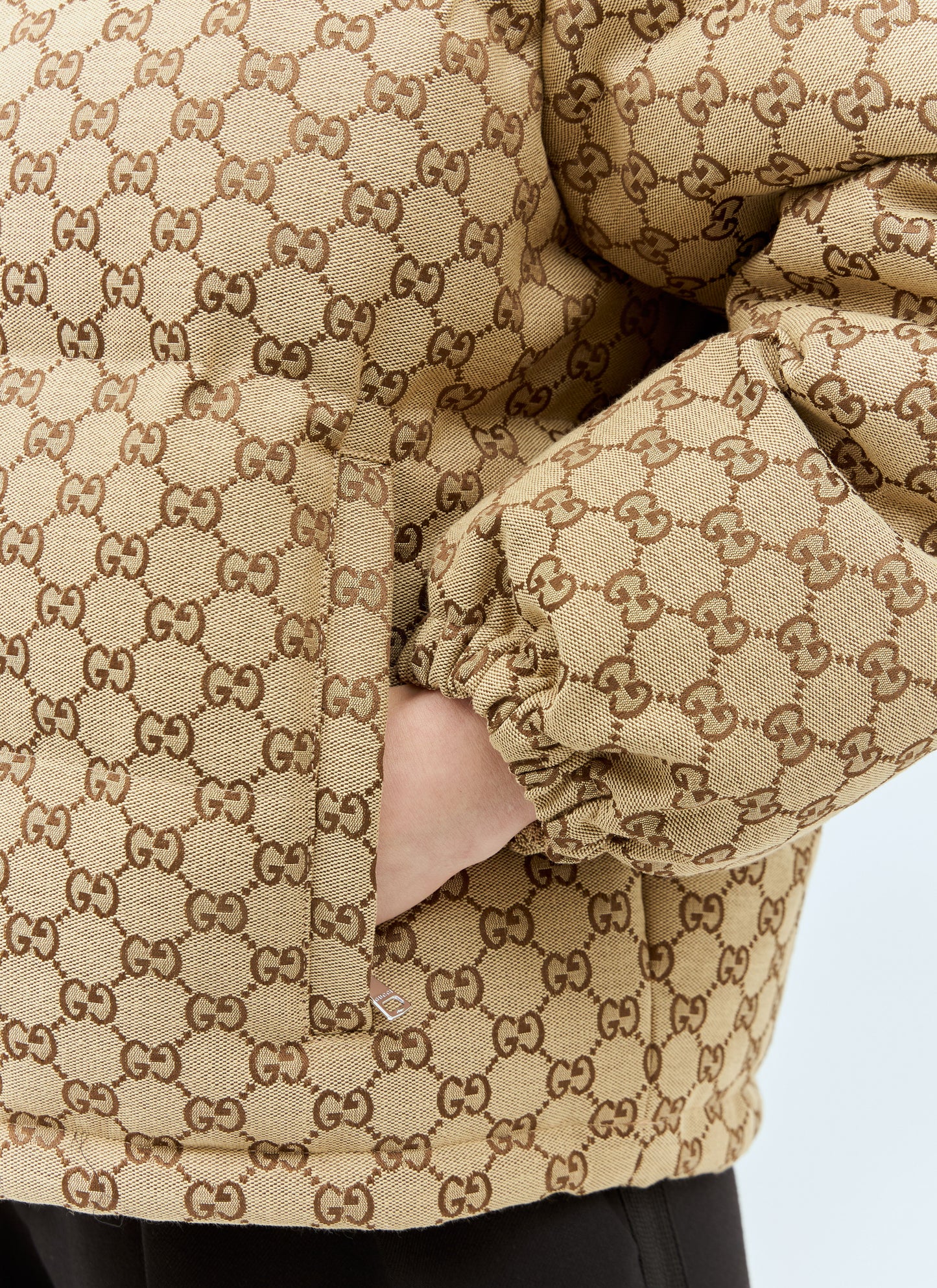 Gucci Women Gg Canvas Bomber Jacket GUCCI