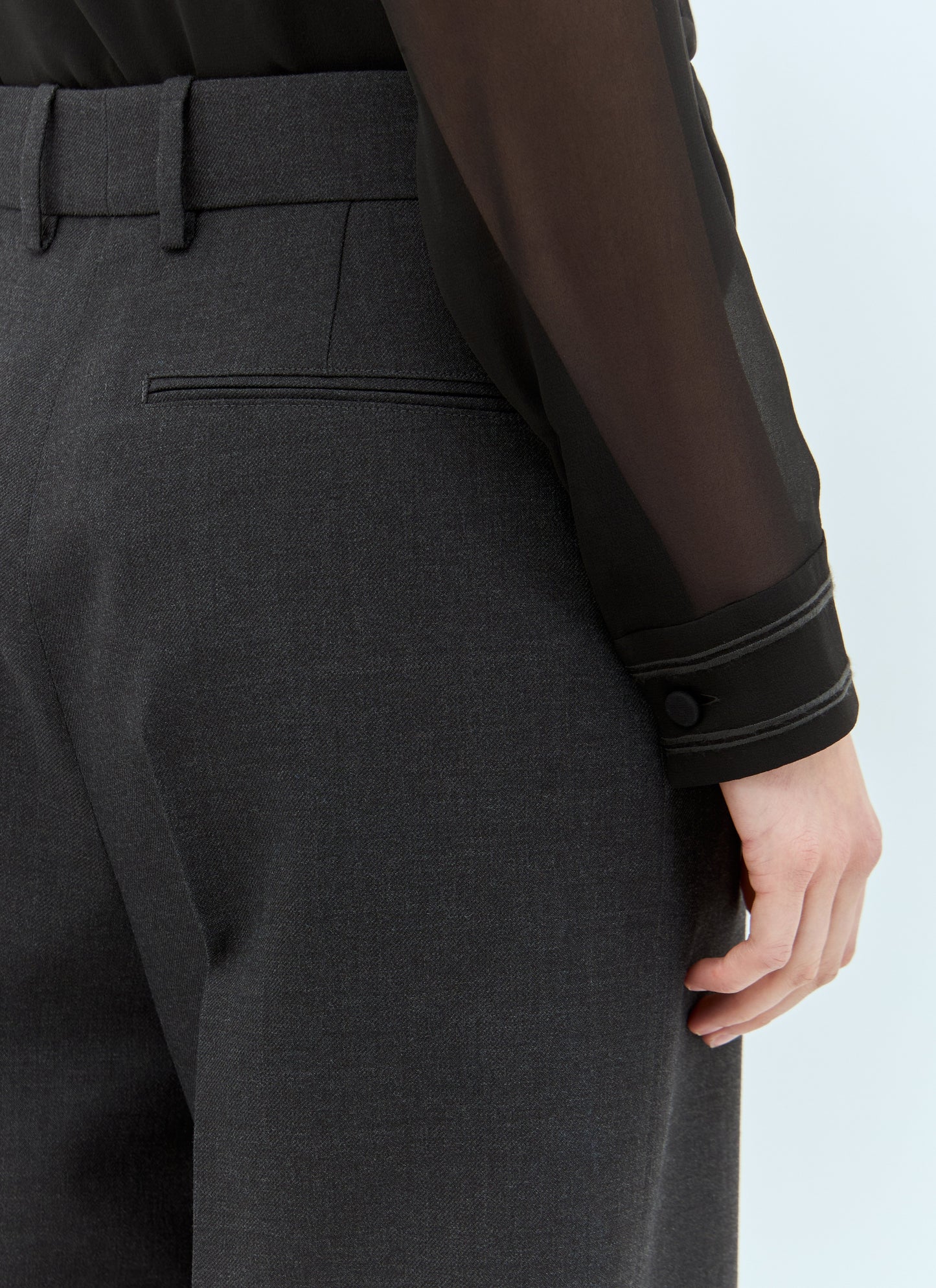 Gucci Women Wool Tailored Pants GUCCI