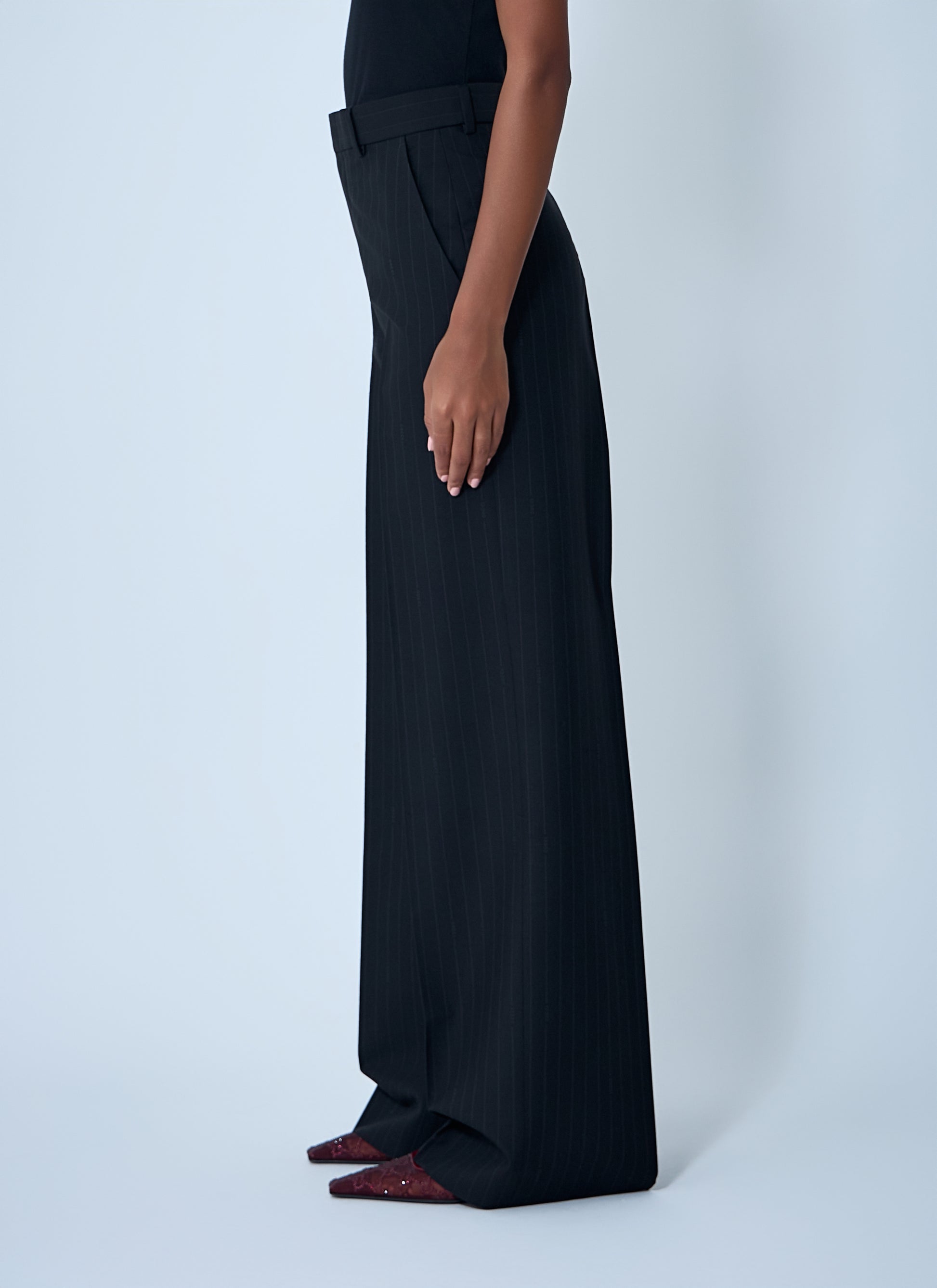 Gucci Women Tailored Wool Pants GUCCI