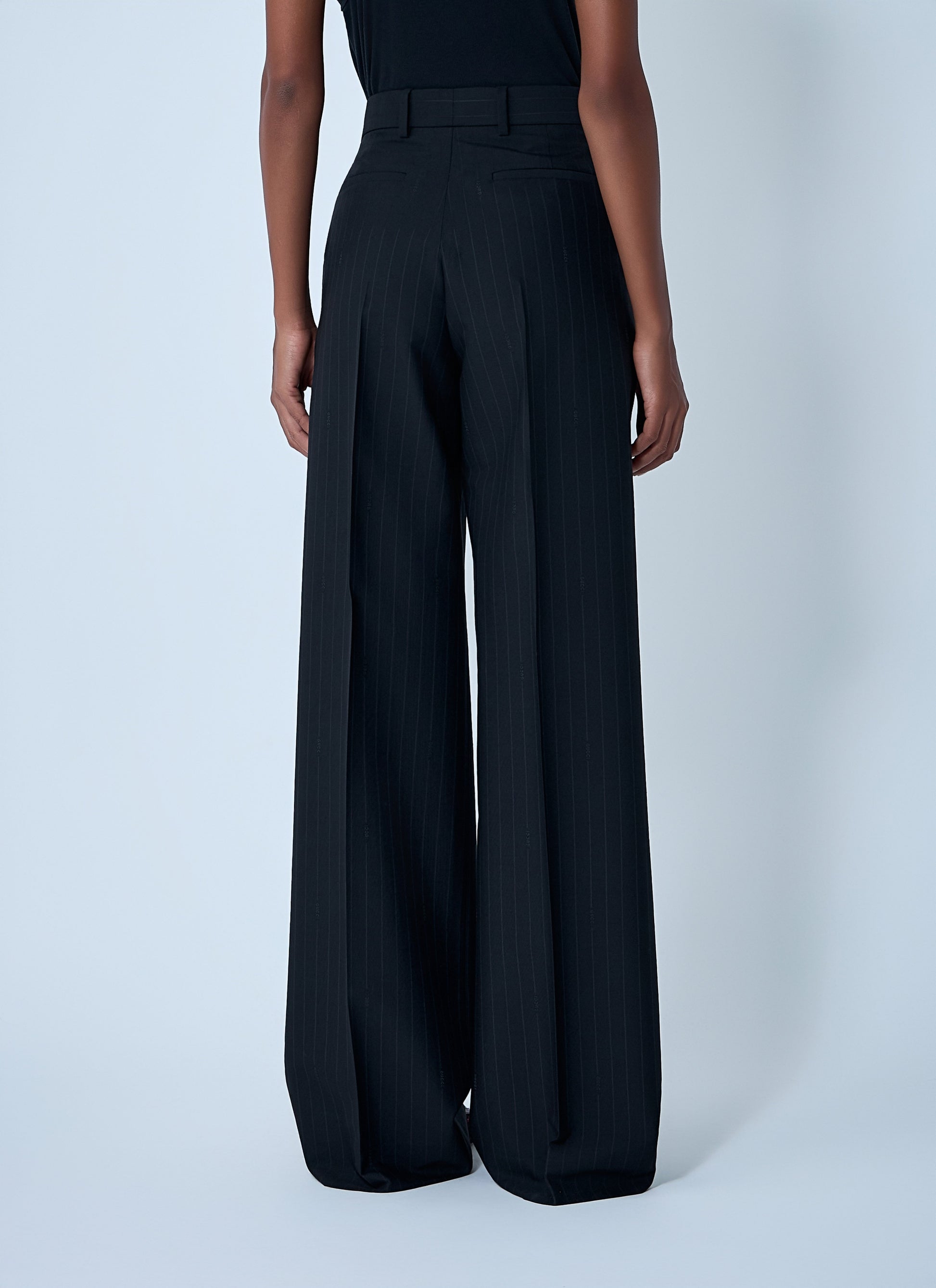 Gucci Women Tailored Wool Pants GUCCI