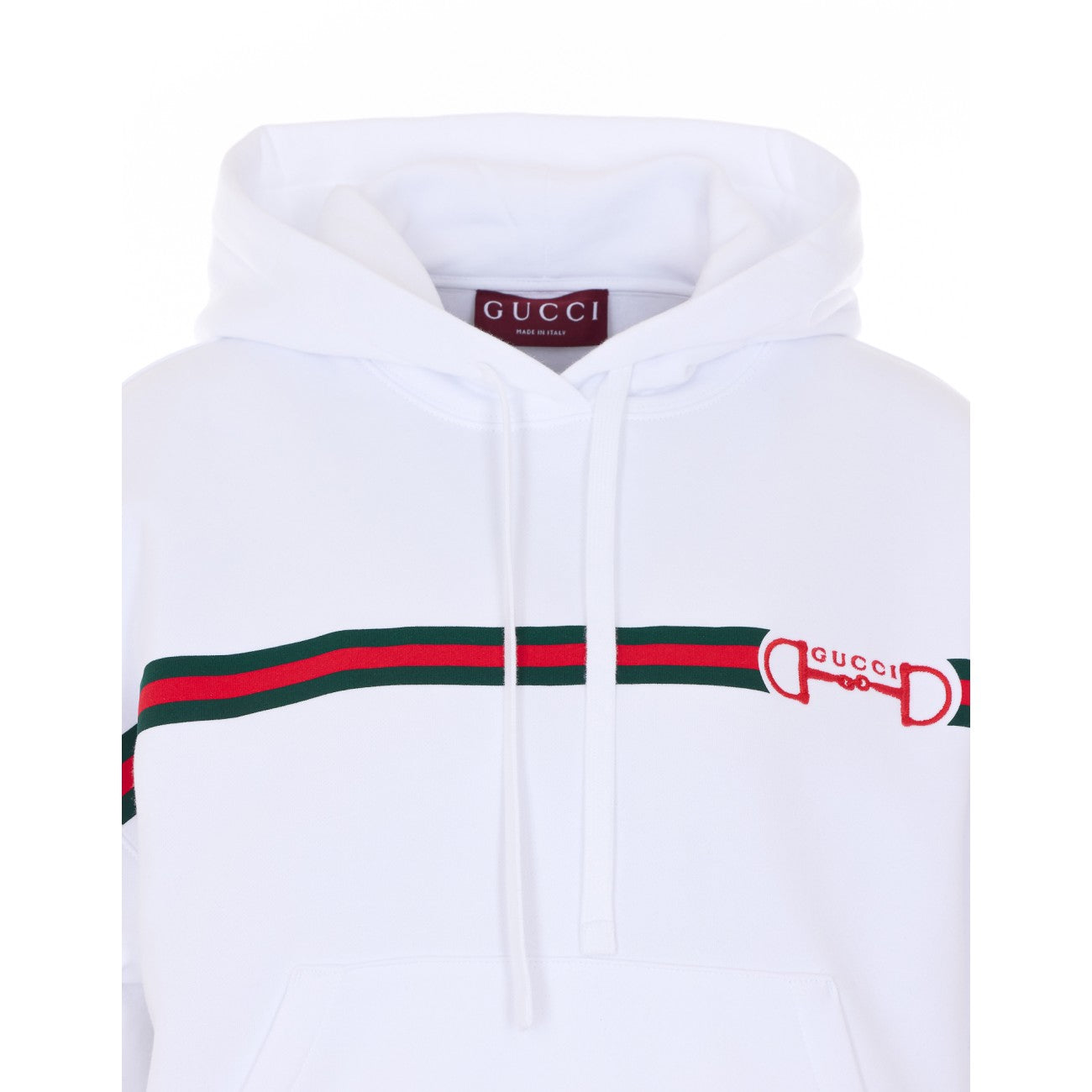Gucci Women Gucci Clamp Logo Hoodie GUCCI