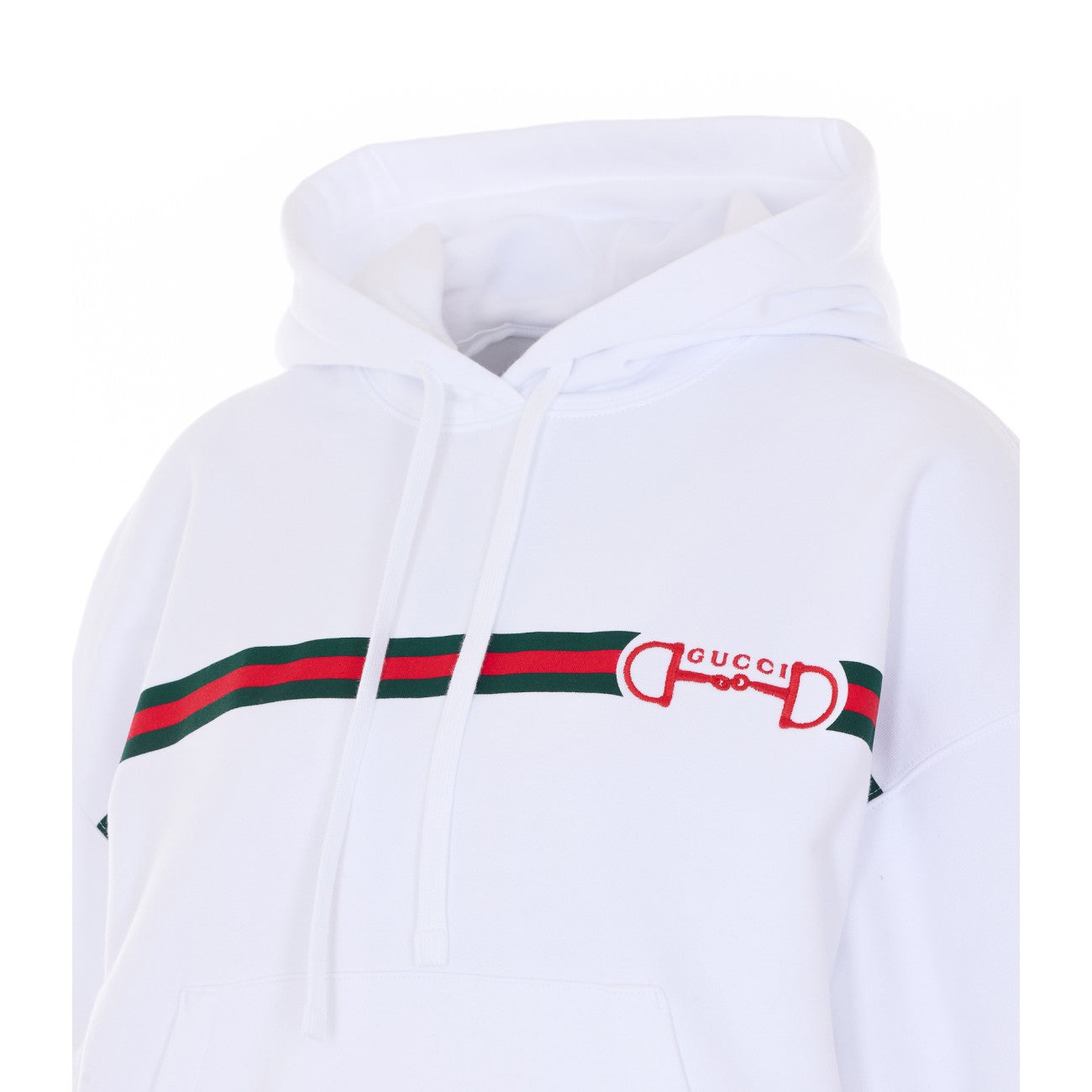 Gucci Women Gucci Clamp Logo Hoodie GUCCI