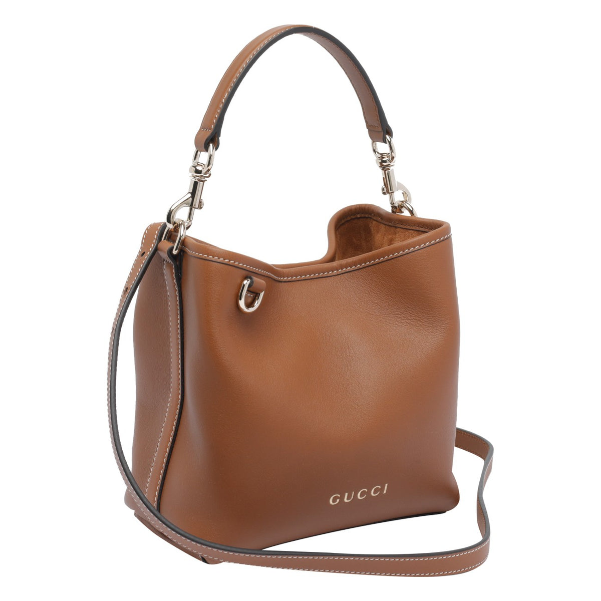 Gucci Women Gucci Emblem Bucket Bag GUCCI