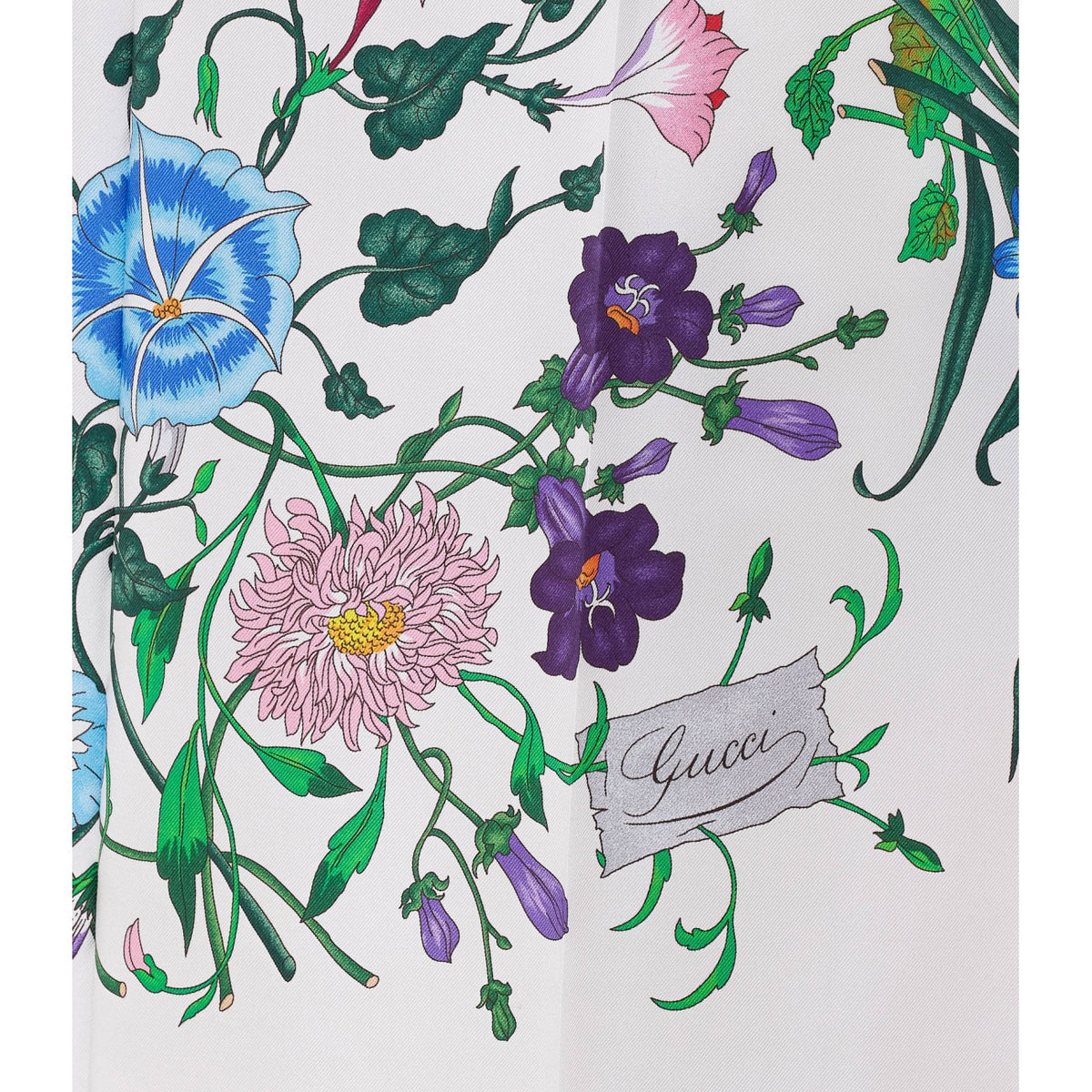 Gucci Women Gucci Flora Printed Silk Dress GUCCI