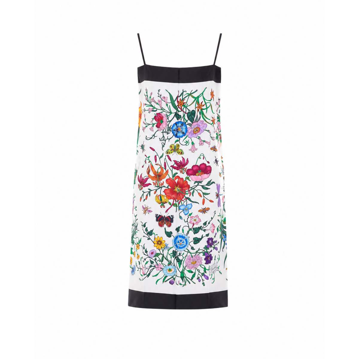 Gucci Women Gucci Flora Printed Silk Dress GUCCI