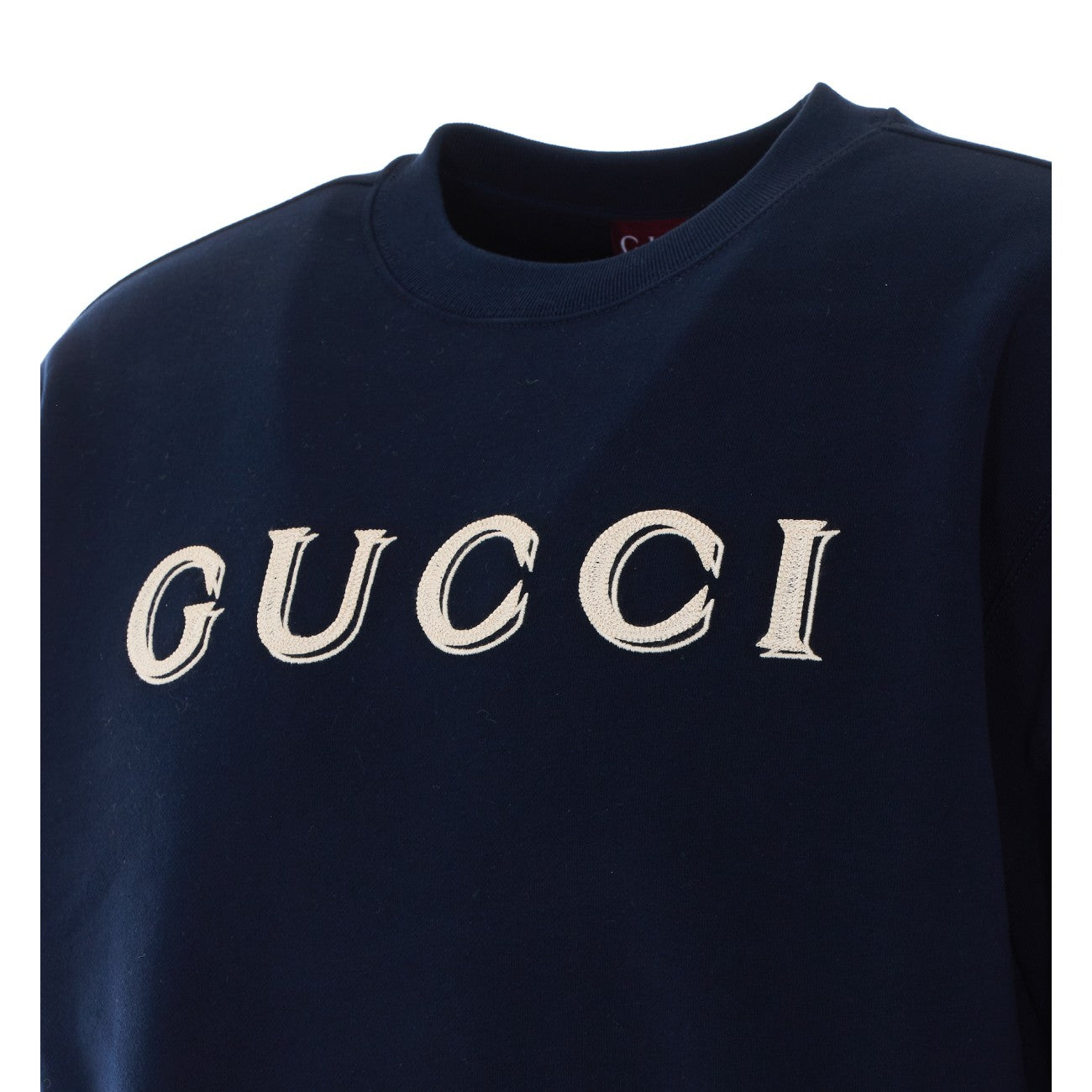 Gucci Men Gucci Logo Embroidery Sweatshirt GUCCI