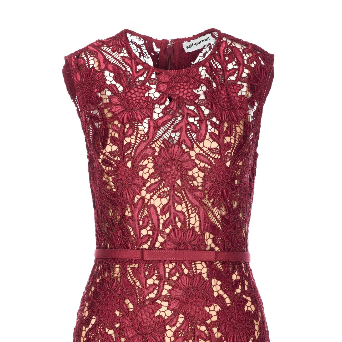 Self Portrait Women Guipure Lace Midi Dress SELF-PORTRAIT