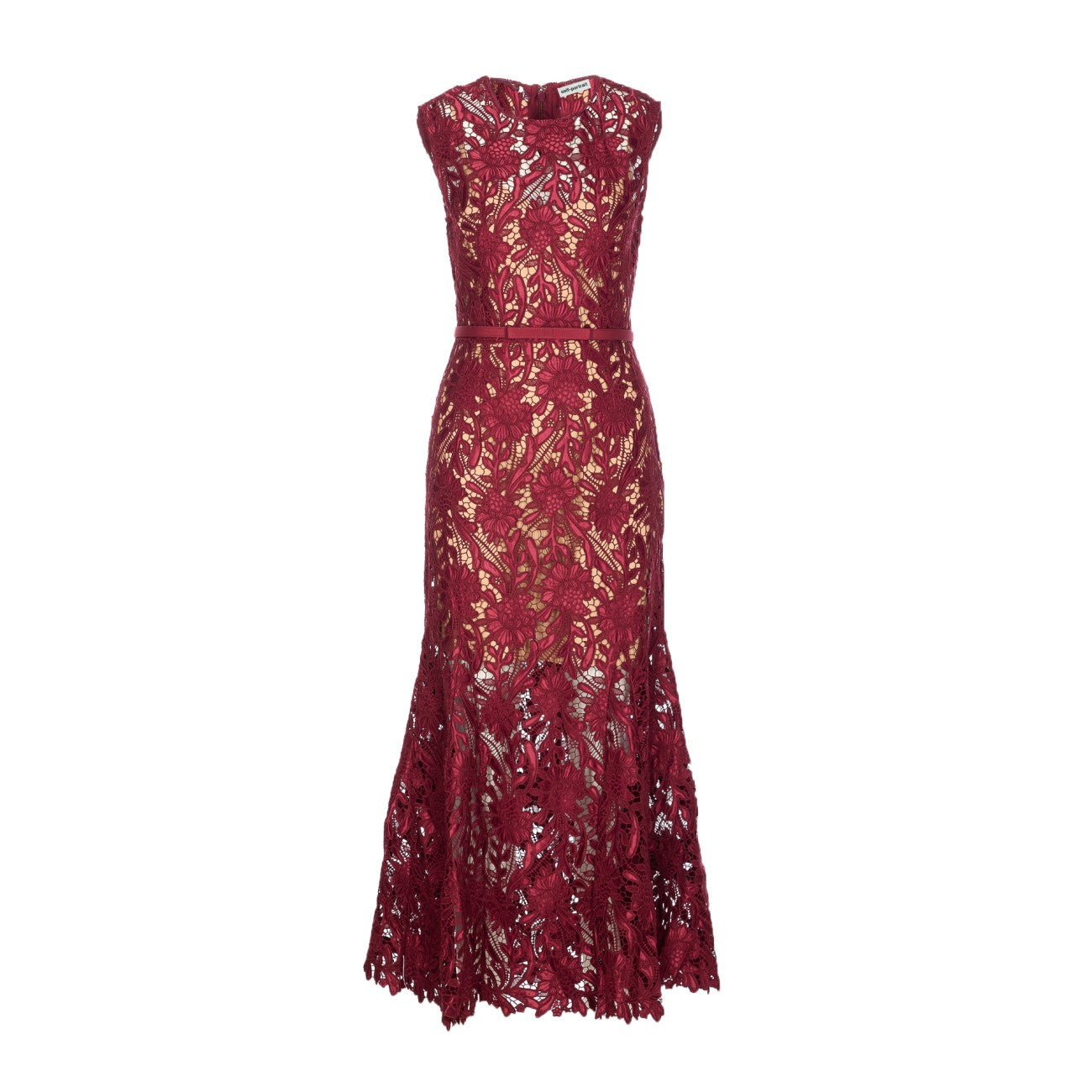 Self Portrait Women Guipure Lace Midi Dress SELF-PORTRAIT