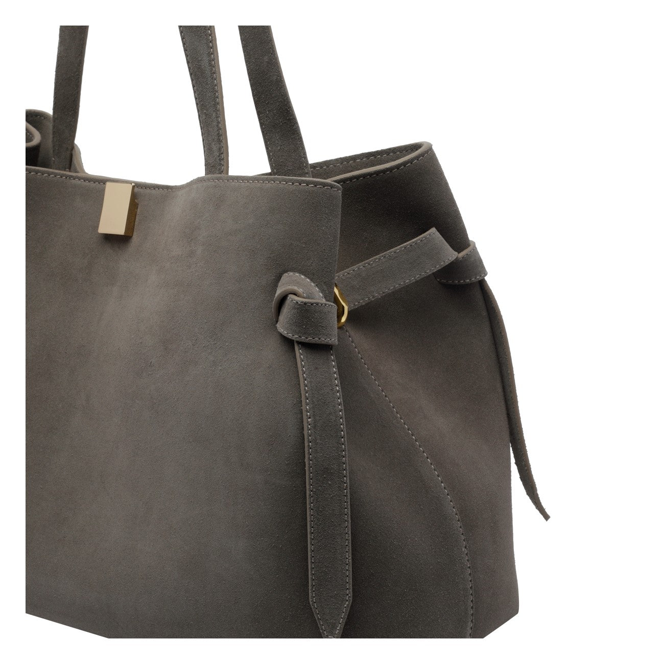 Yuzefi Women Gyoza Suede Tote Bag YUZEFI