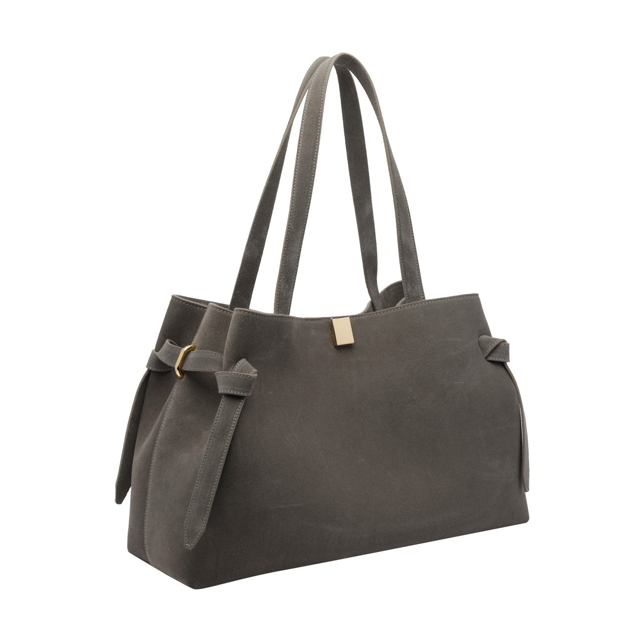 Yuzefi Women Gyoza Suede Tote Bag YUZEFI