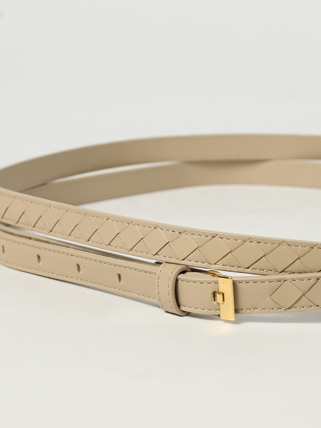 Bottega Veneta Belt Woman Beige BOTTEGA VENETA