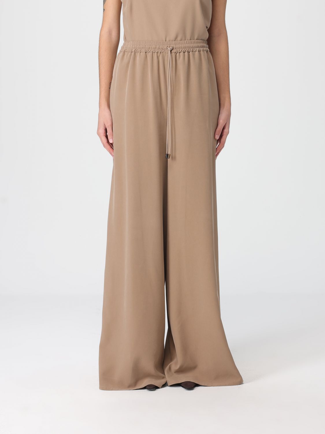 Max Mara Pants Woman Brown MAX MARA