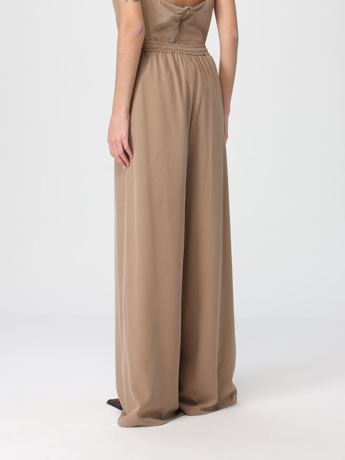 Max Mara Pants Woman Brown MAX MARA
