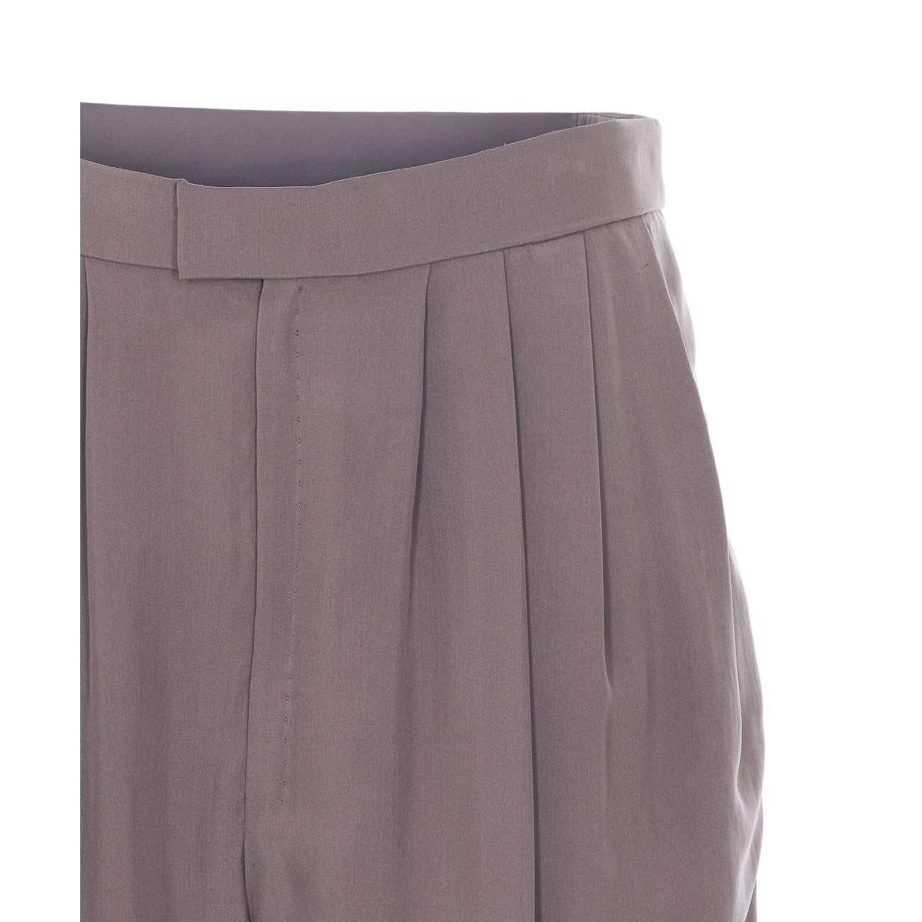 Saint Laurent Women Habotai Silk Pants SAINT LAURENT