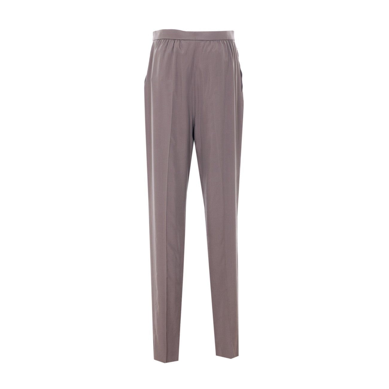 Saint Laurent Women Habotai Silk Pants SAINT LAURENT
