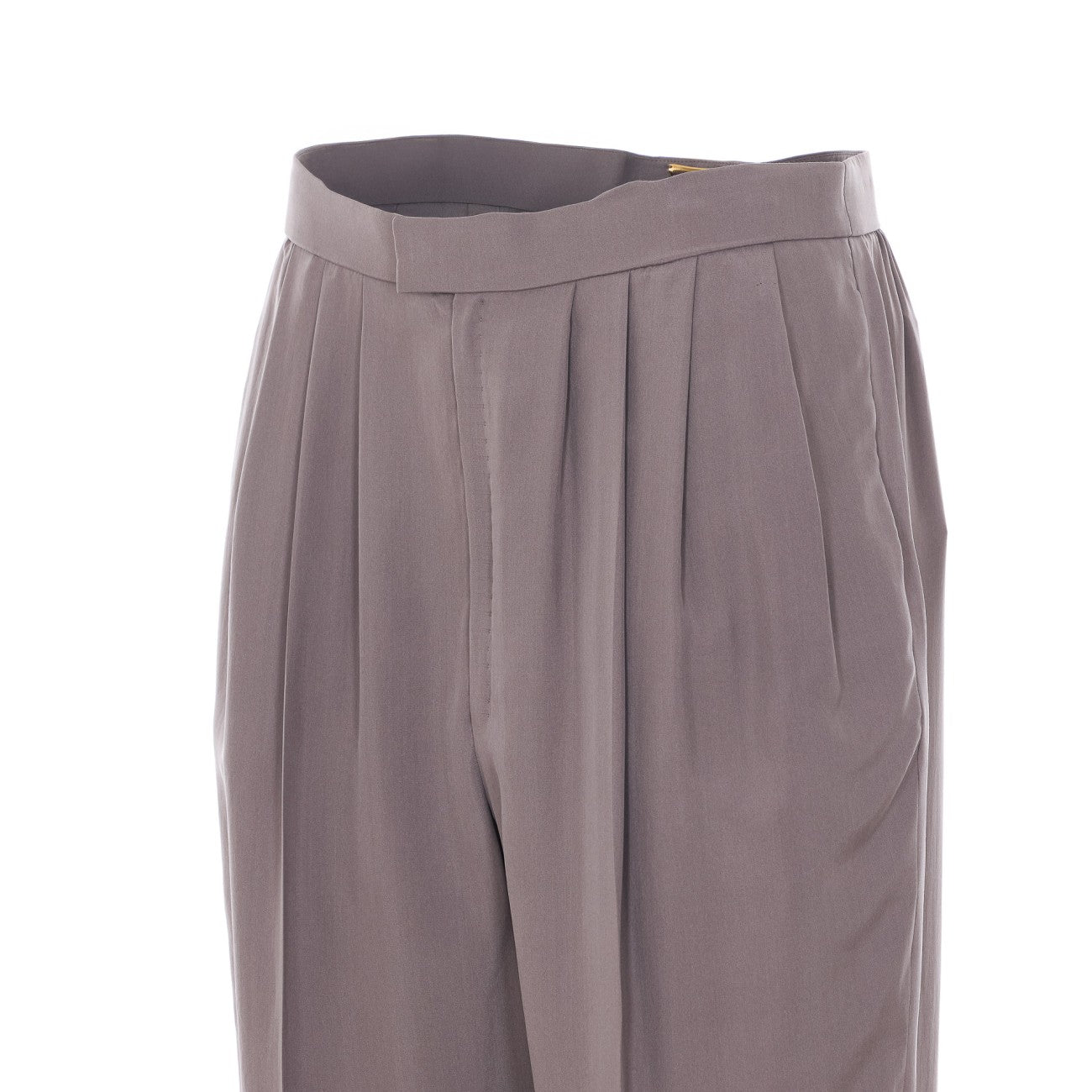 Saint Laurent Women Habotai Silk Pants SAINT LAURENT