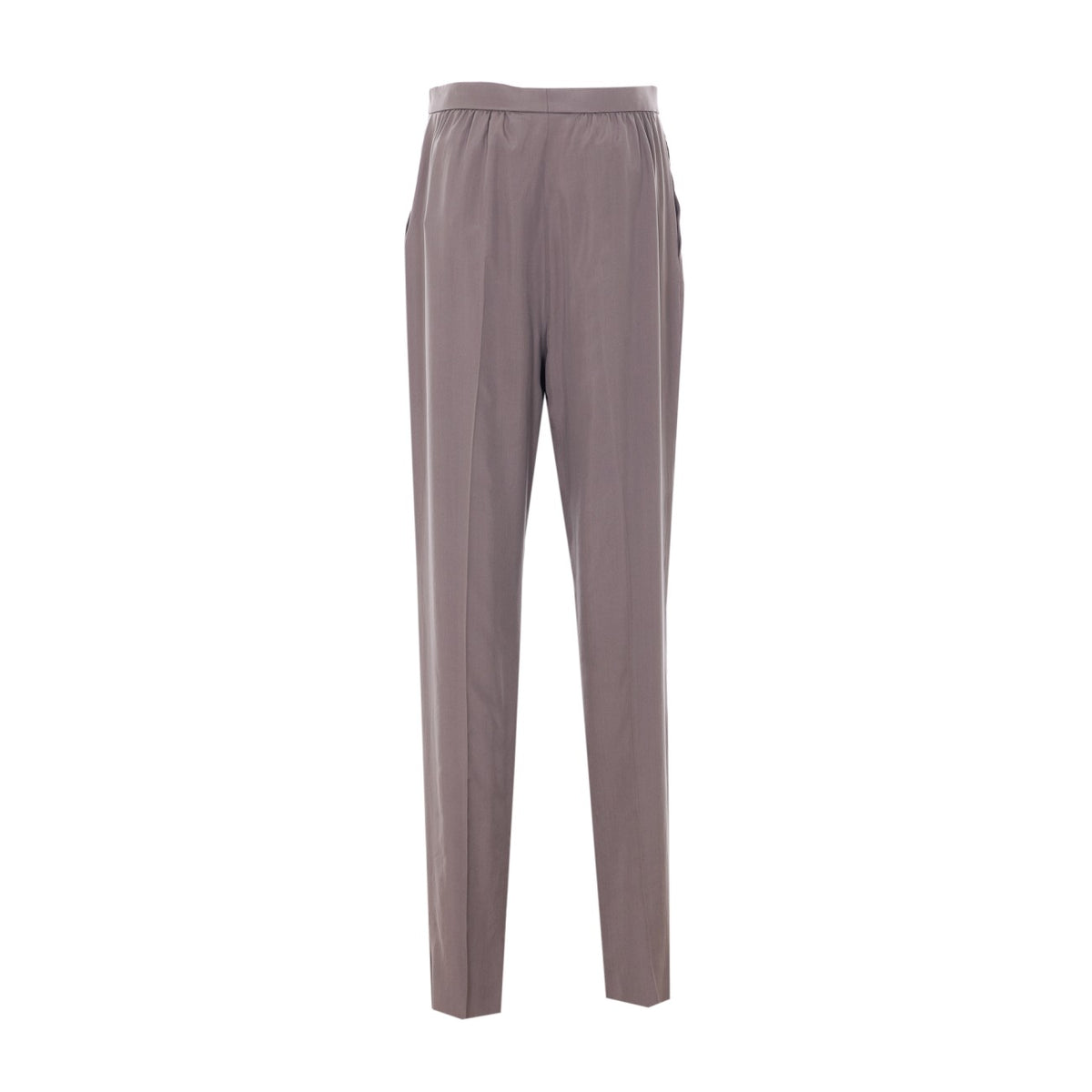 Saint Laurent Women Habotai Silk Pants SAINT LAURENT