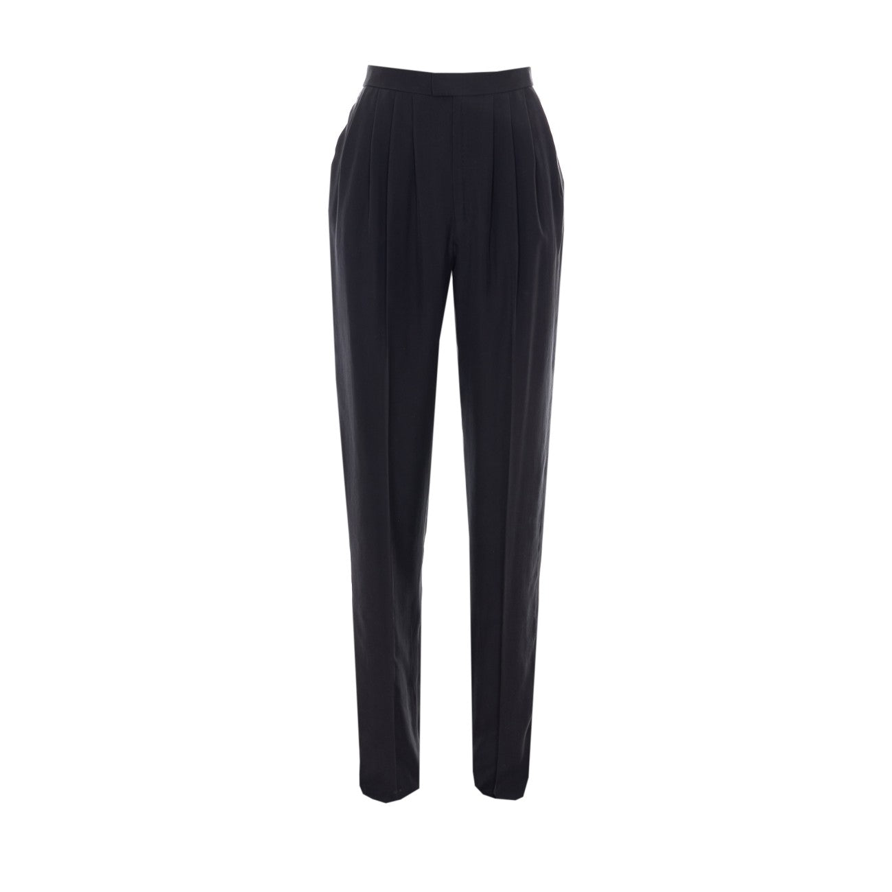 Saint Laurent Women Habutai Silk Pants SAINT LAURENT