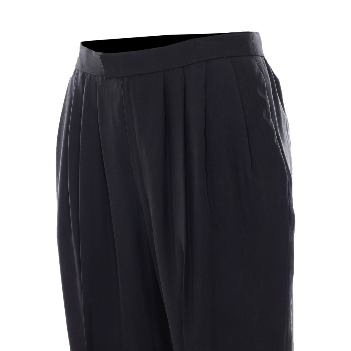 Saint Laurent Women Habutai Silk Pants SAINT LAURENT