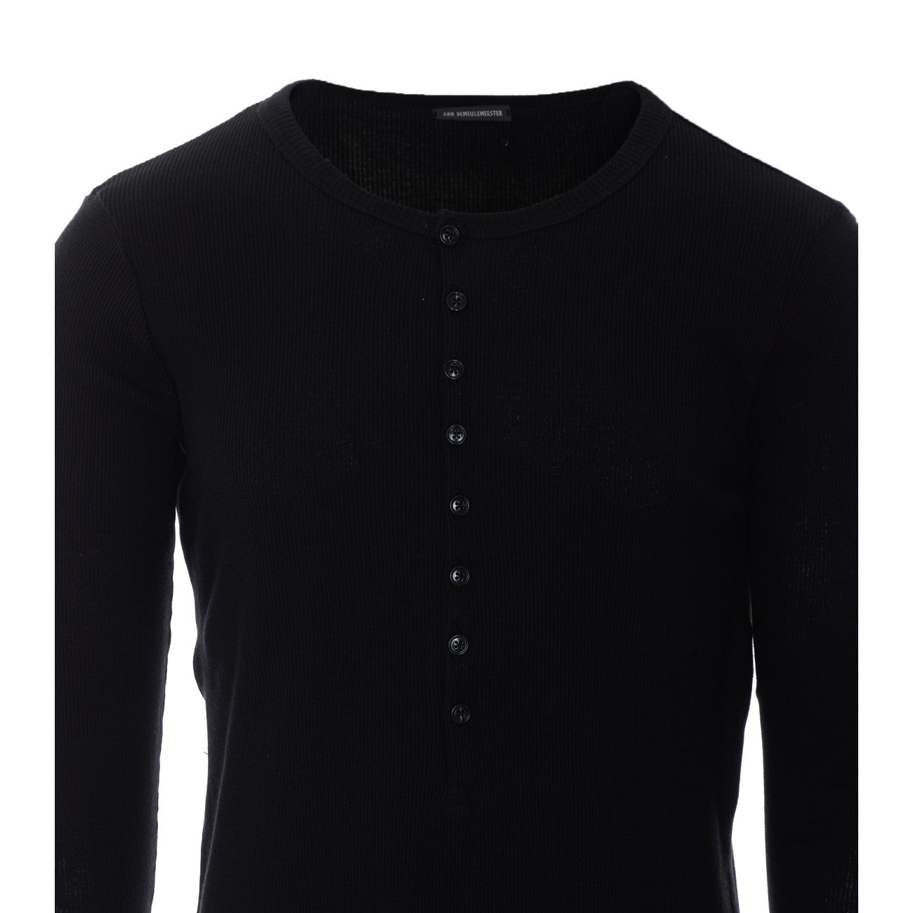 Ann Demeulemeester Men Hamar Wrinkled Long Sleeves T-Shirt ANN DEMEULEMEESTER