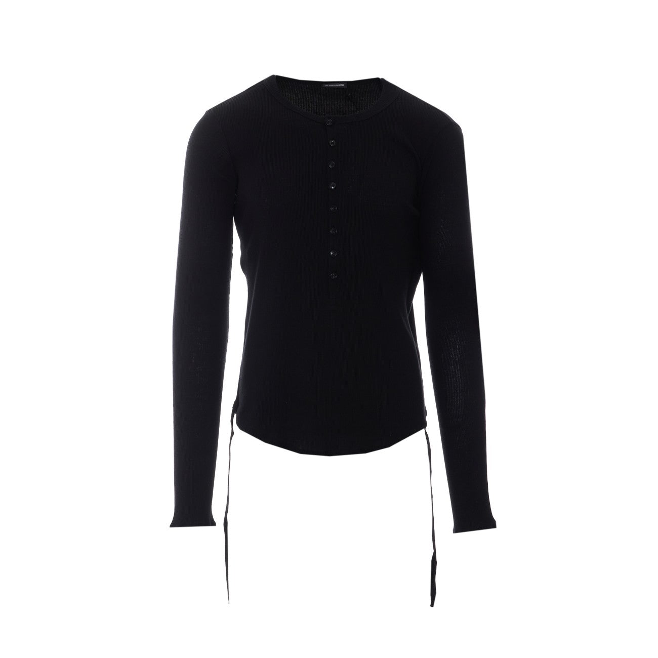 Ann Demeulemeester Men Hamar Wrinkled Long Sleeves T-Shirt ANN DEMEULEMEESTER