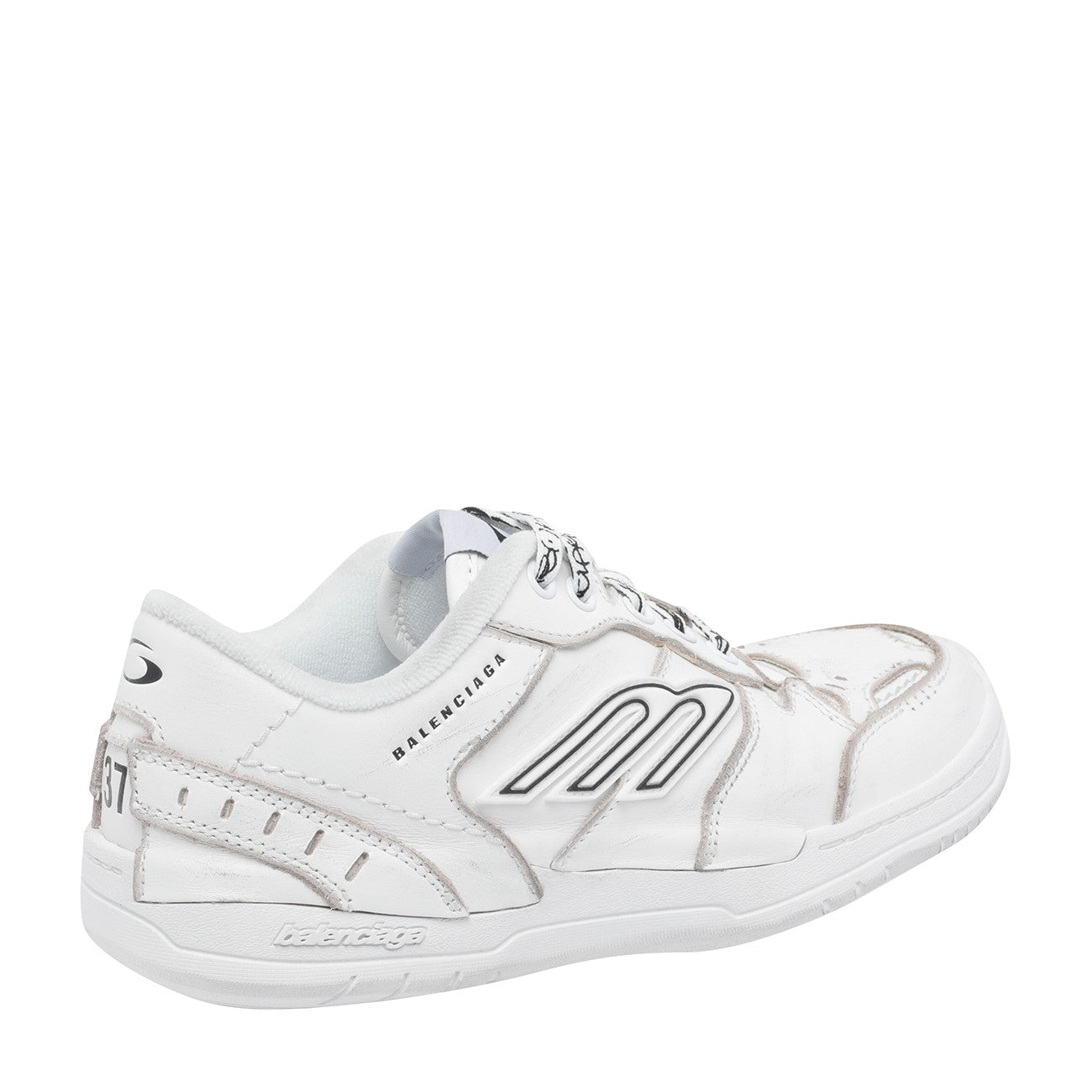 Balenciaga Women Hamptons Worn-Out Sneakers BALENCIAGA