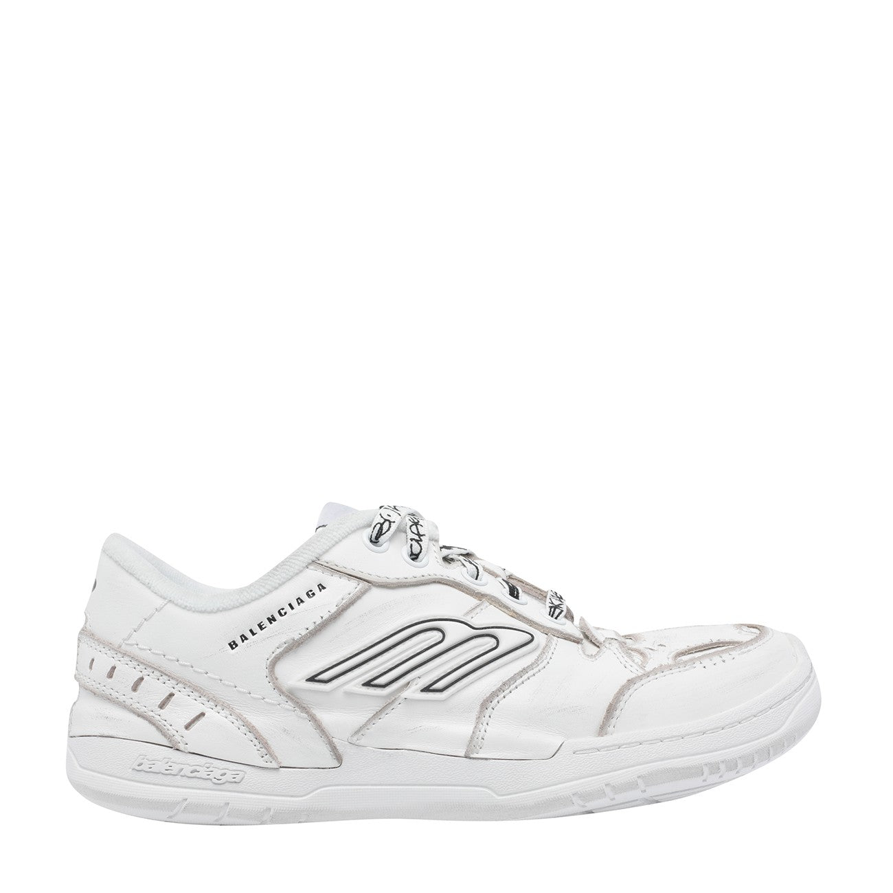 Balenciaga Women Hamptons Worn-Out Sneakers BALENCIAGA