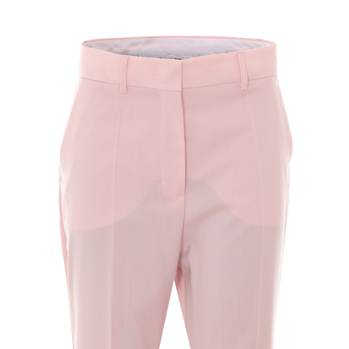 Sportmax Women Hangar Natural Stretch Pure Wool Flare Pants SPORTMAX
