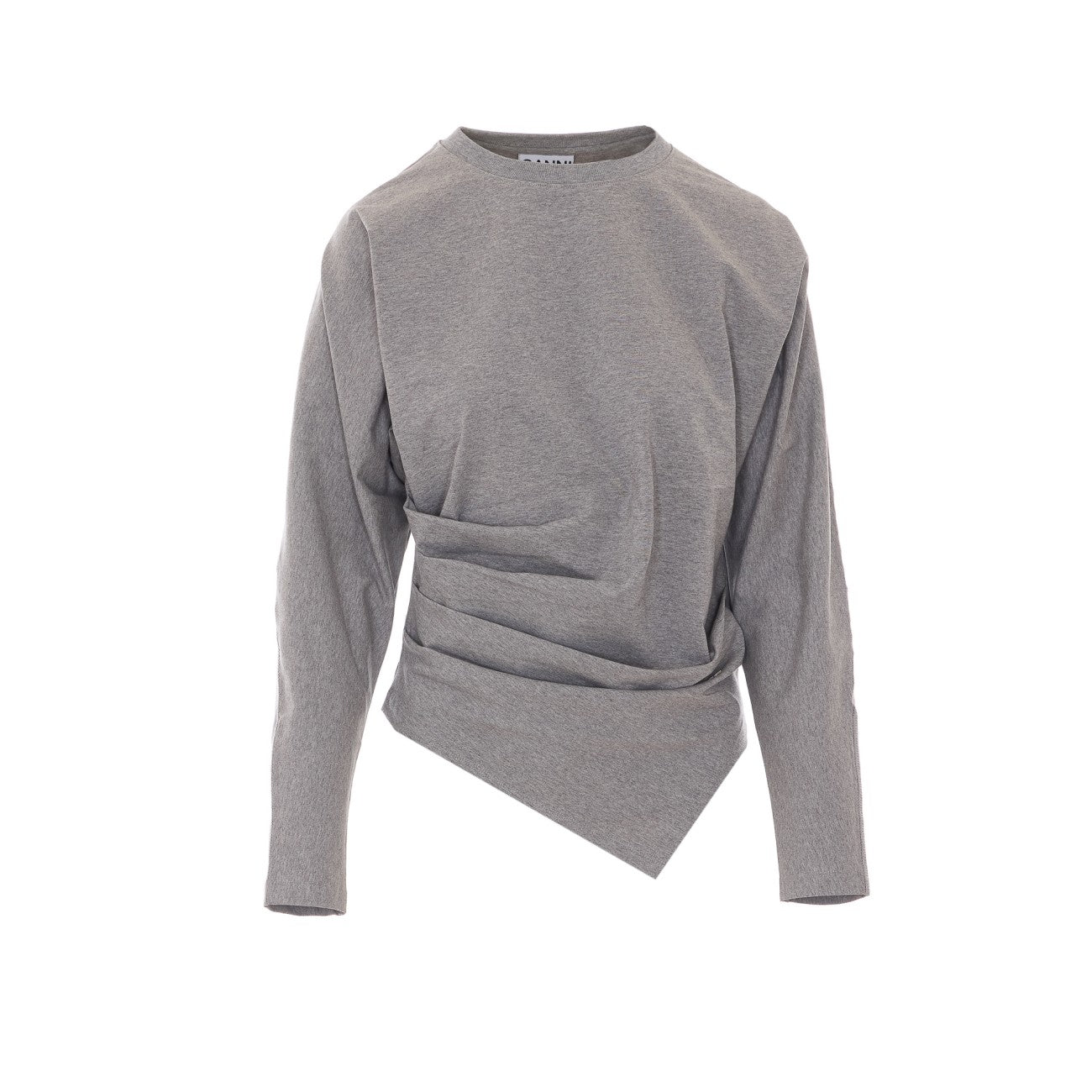 Ganni Women Heavy Draped Sweatshirt GANNI