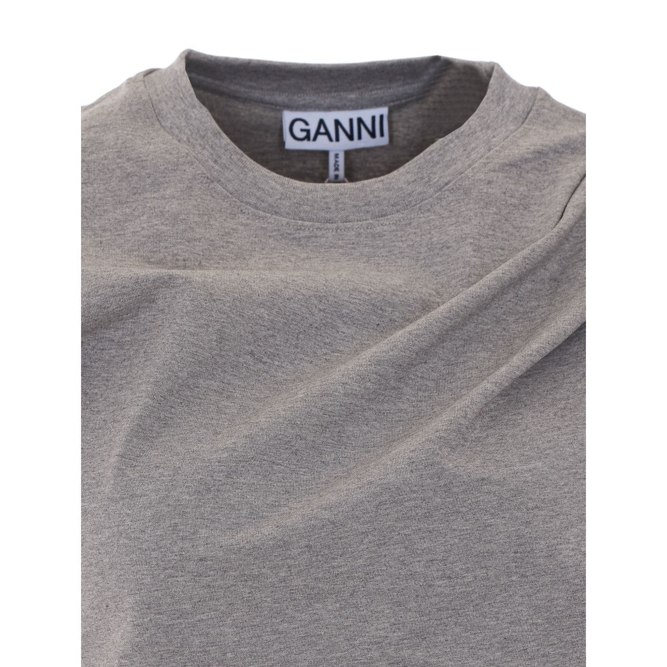 Ganni Women Heavy Draped T-Shirt GANNI