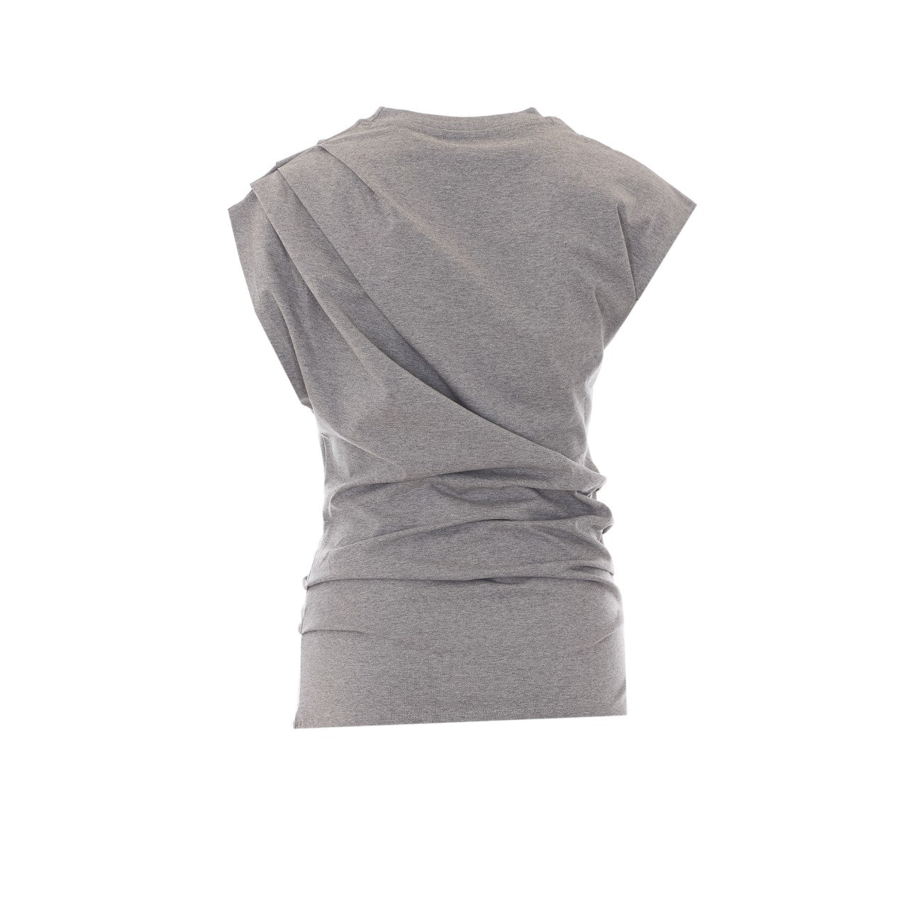 Ganni Women Heavy Draped T-Shirt GANNI