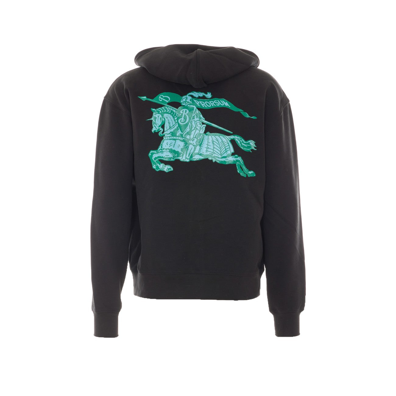 Burberry Men Heritage Logo Zip Hoodie BURBERRY