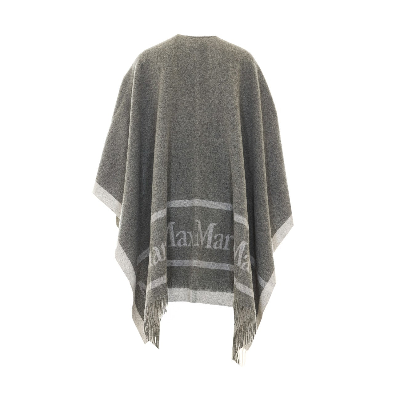 Max Mara Women Hilde Jacquard Wool Poncho MAX MARA