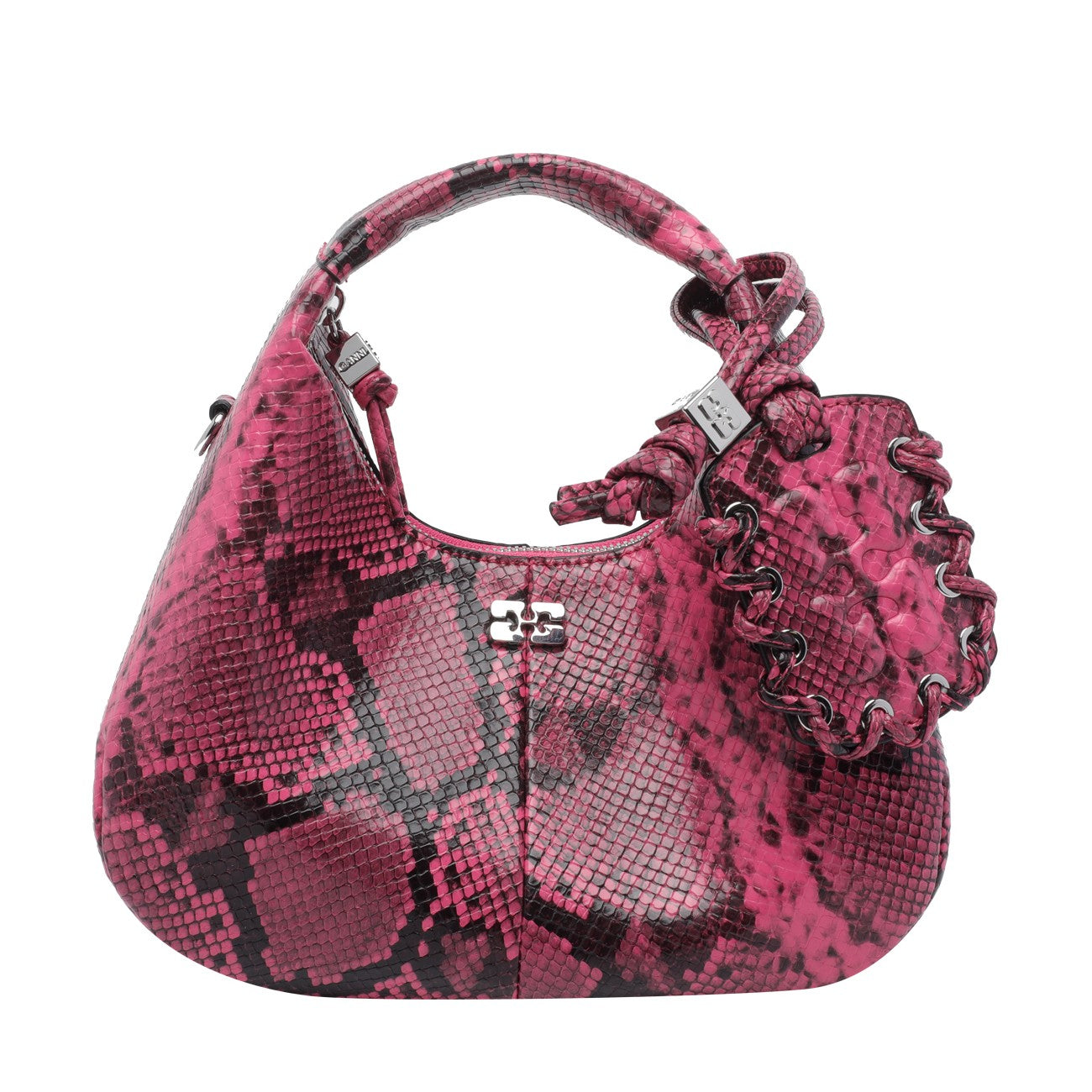 Ganni Women Hobo Mini Snake GANNI