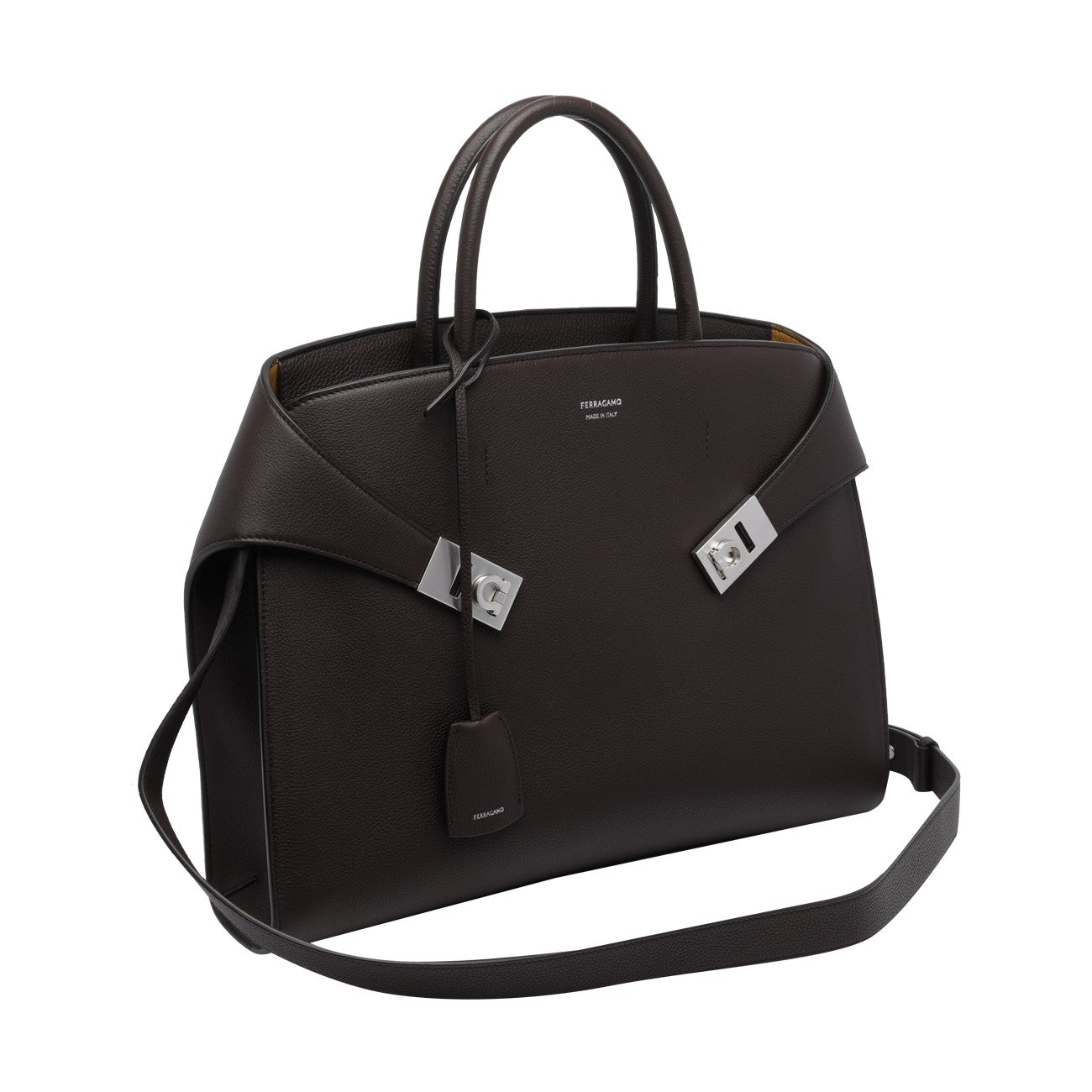 Ferragamo Men Hug Business Bag FERRAGAMO