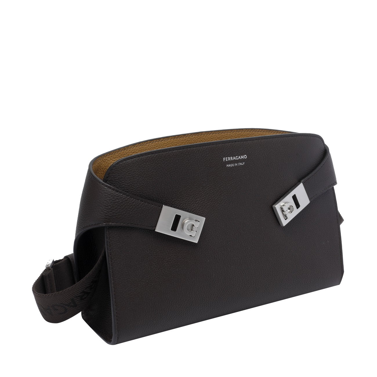 Ferragamo Men Hug Messenger Bag FERRAGAMO
