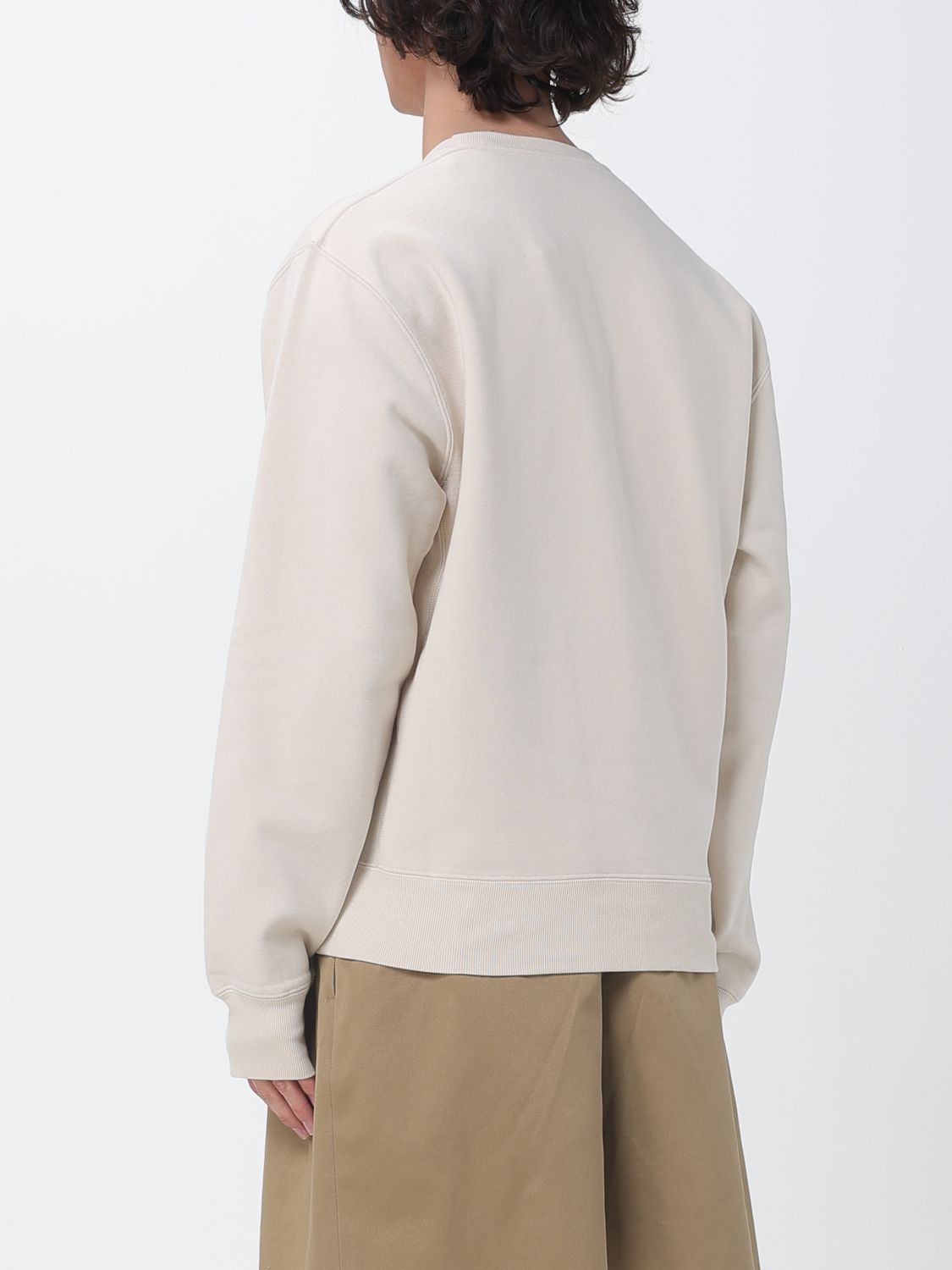 Saint Laurent Sweatshirt Men Cream SAINT LAURENT