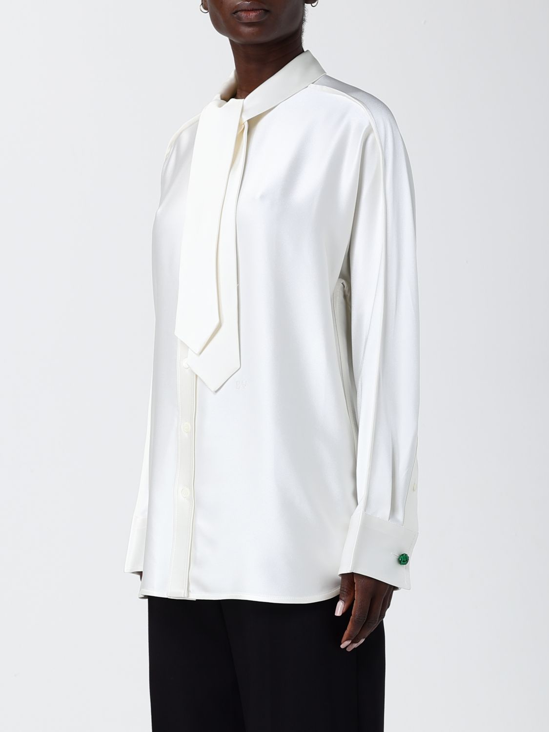 Bottega Veneta Shirt Woman White BOTTEGA VENETA