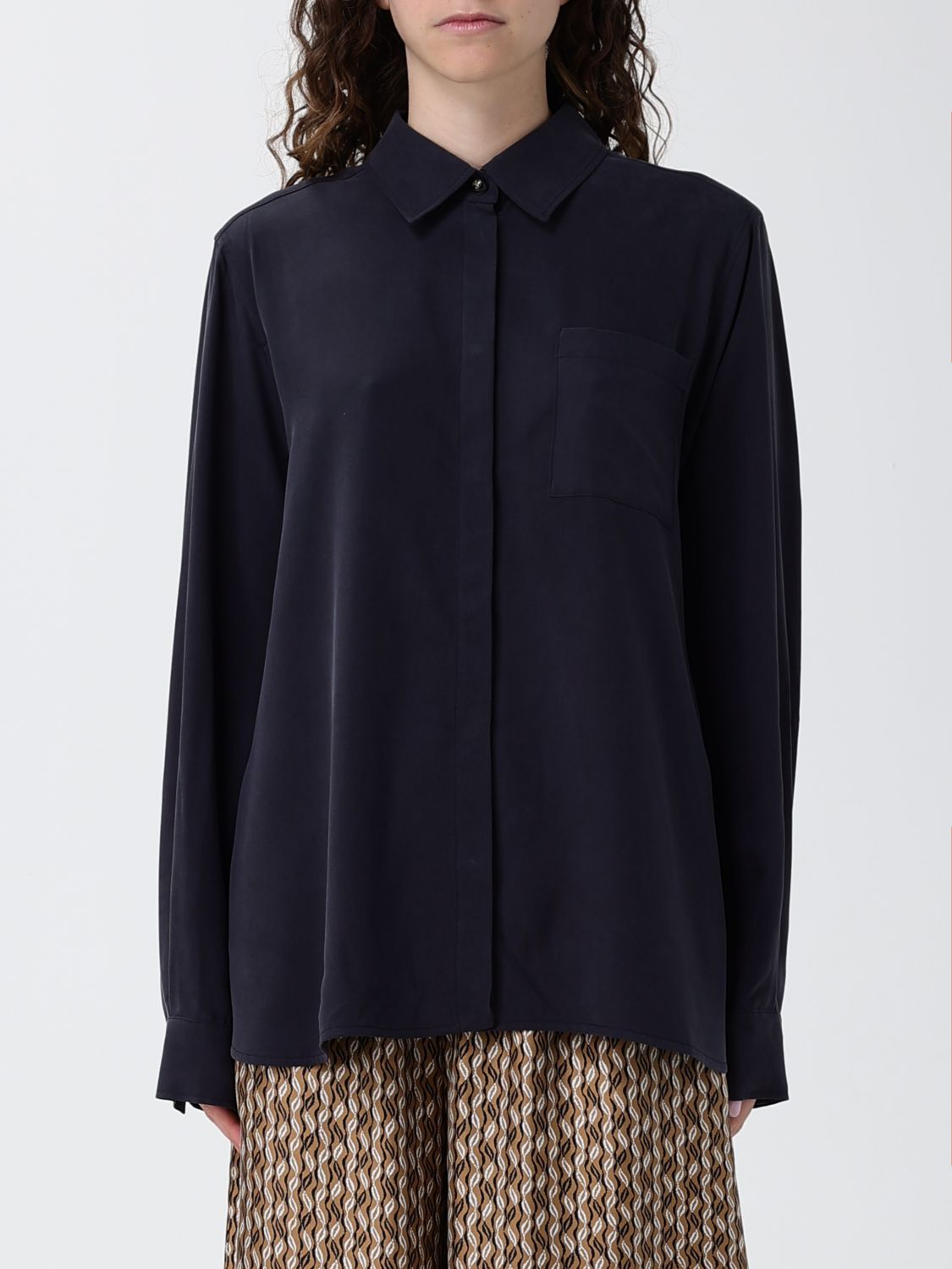 Max Mara Shirt Woman Marine MAX MARA