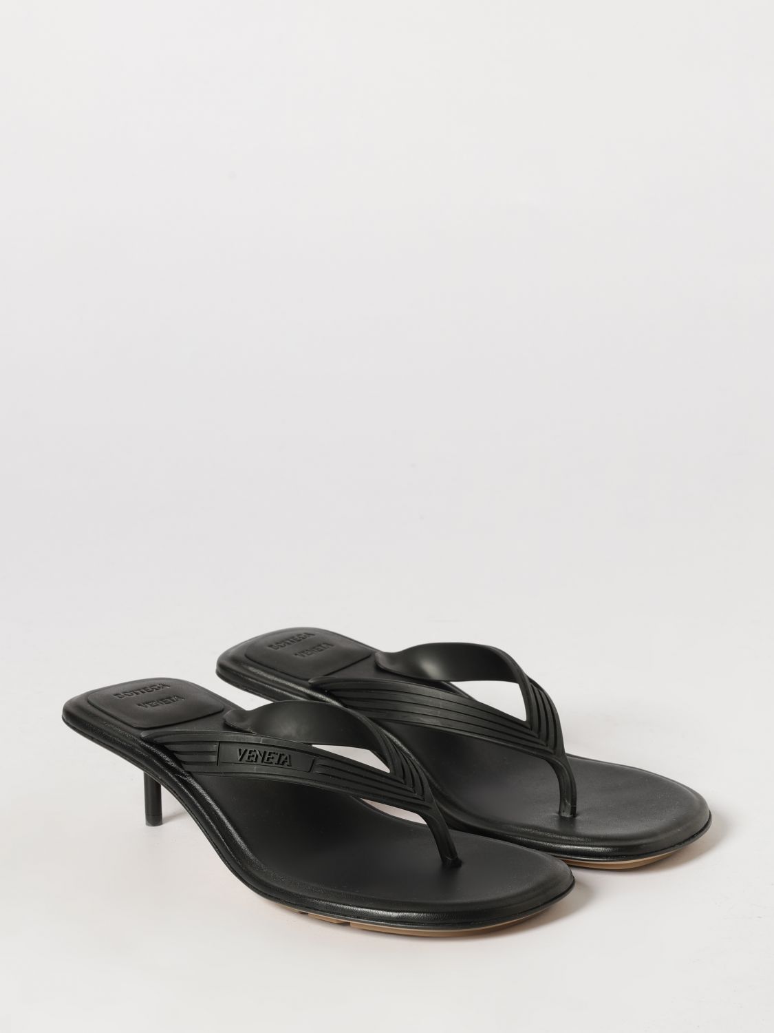 Bottega Veneta Heeled Sandal Woman Black BOTTEGA VENETA