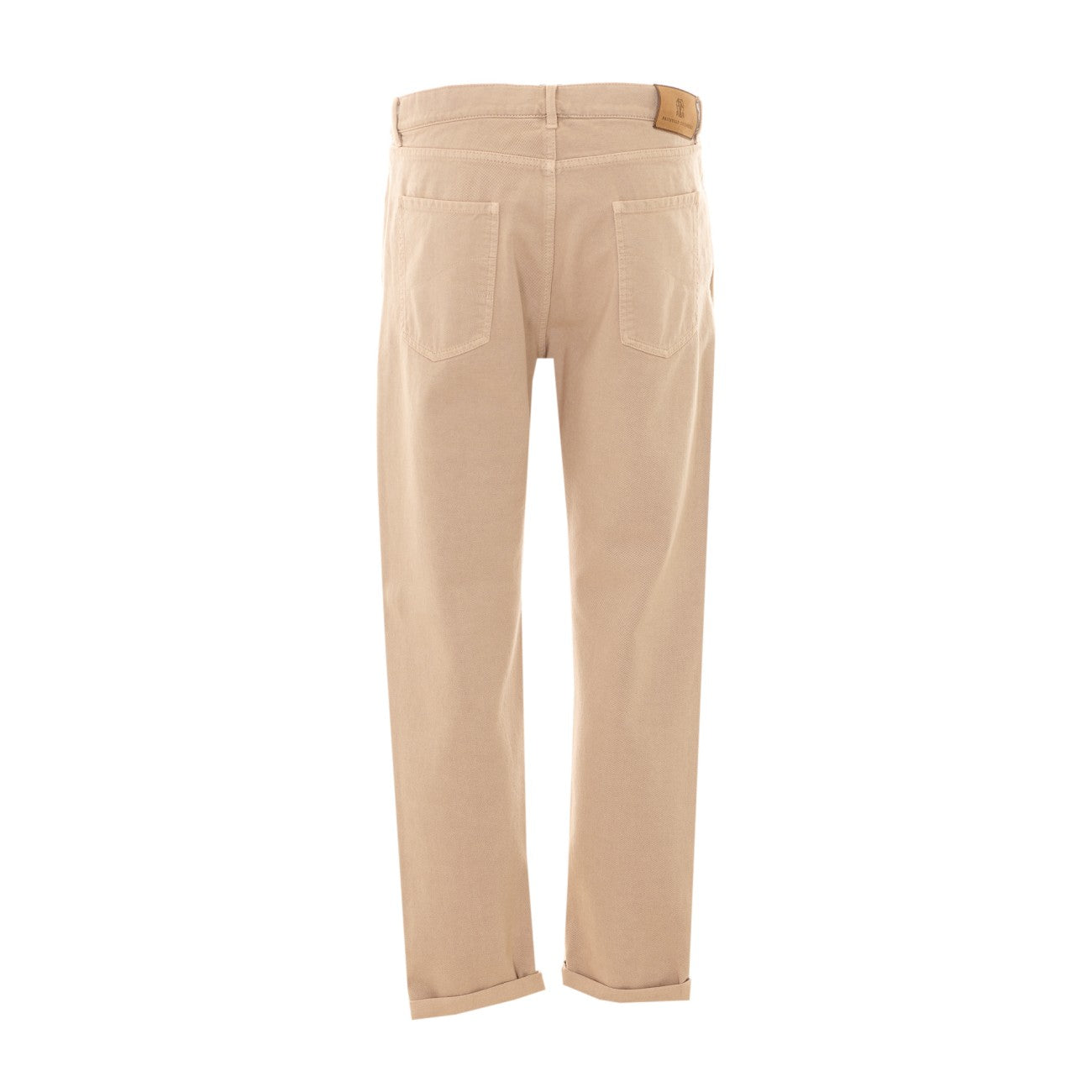 Brunello Cucinelli Men Iconic Fit Trousers In Denim BRUNELLO CUCINELLI