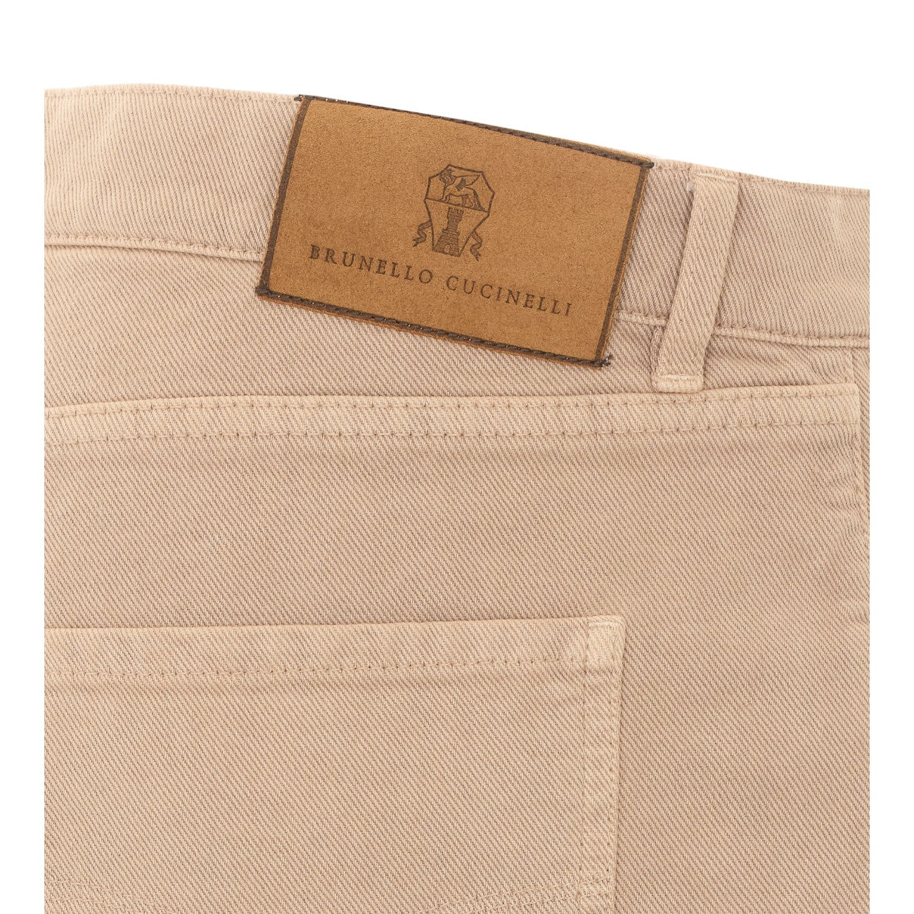 Brunello Cucinelli Men Iconic Fit Trousers In Denim BRUNELLO CUCINELLI