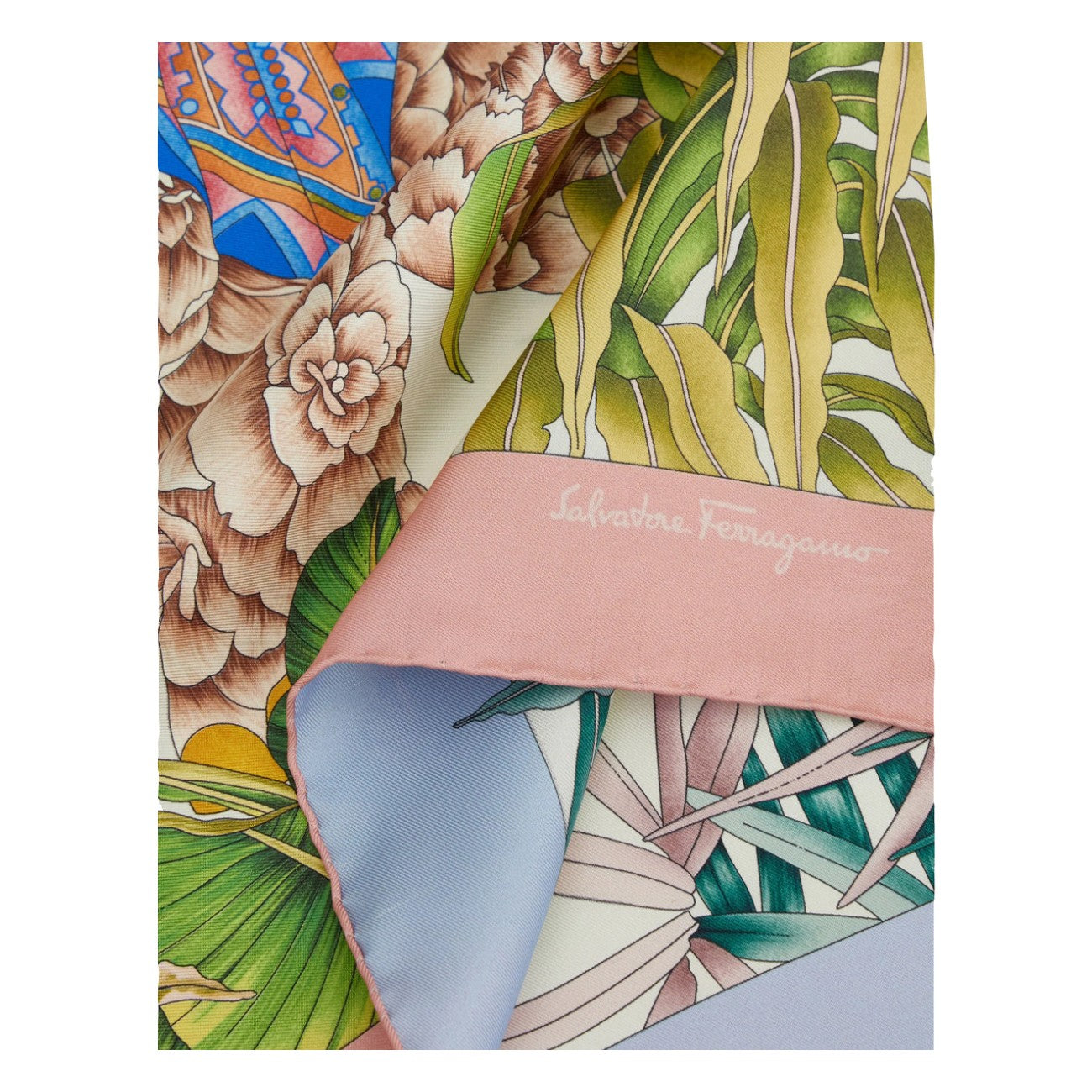 Ferragamo Women India Print Double Face Foulard FERRAGAMO