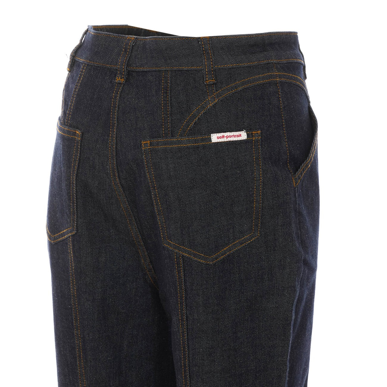 Self Portrait Women Indigo Denim Jeans SELF-PORTRAIT