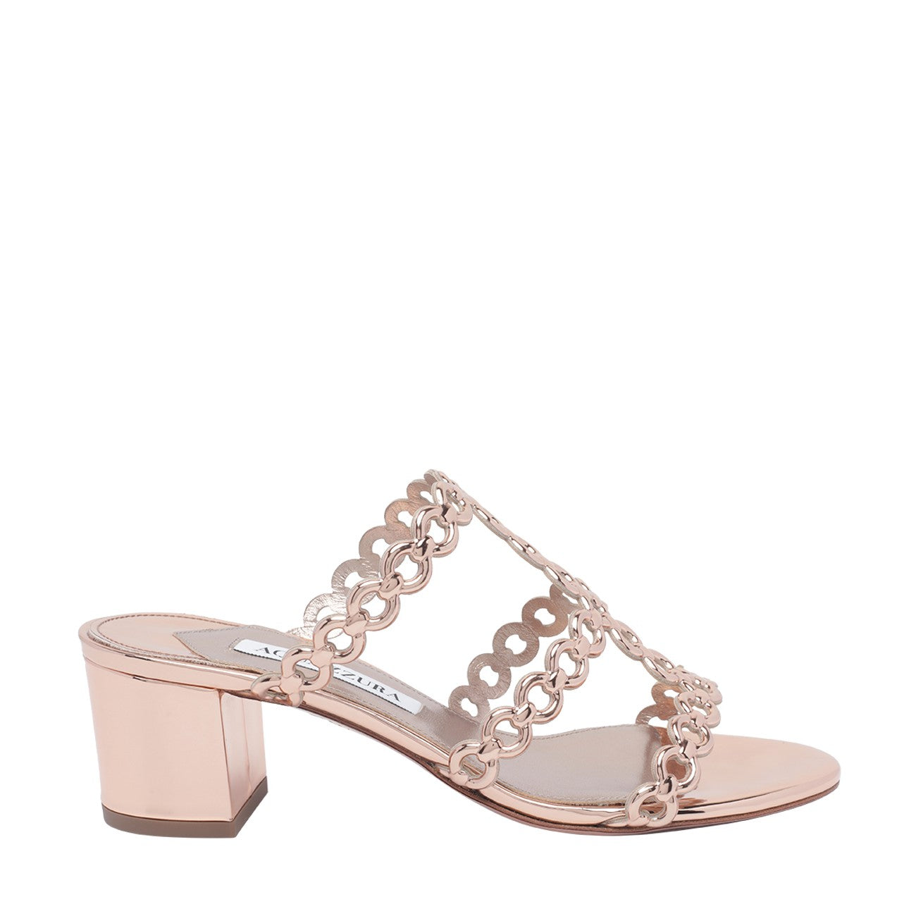 Aquazzura Women Infinity Chain Pump Sandals AQUAZZURA