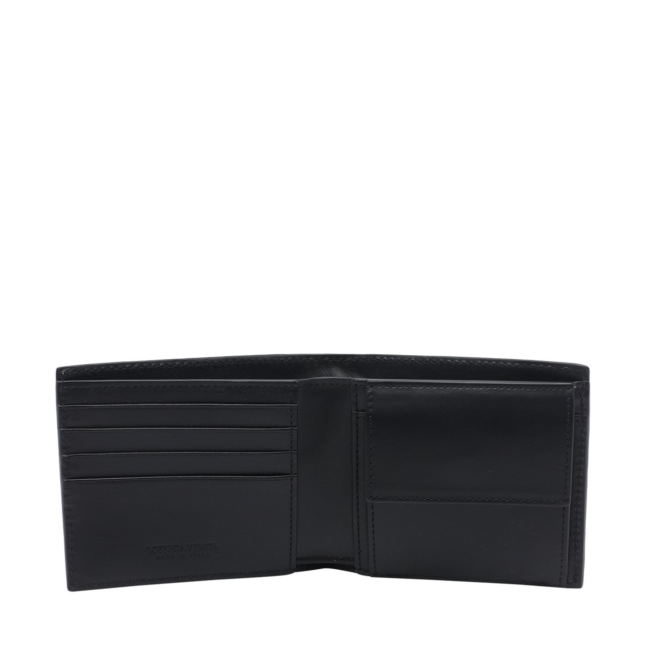 Bottega Veneta Men Intrecciato Bi-Fold Wallet With Coin Purse BOTTEGA VENETA