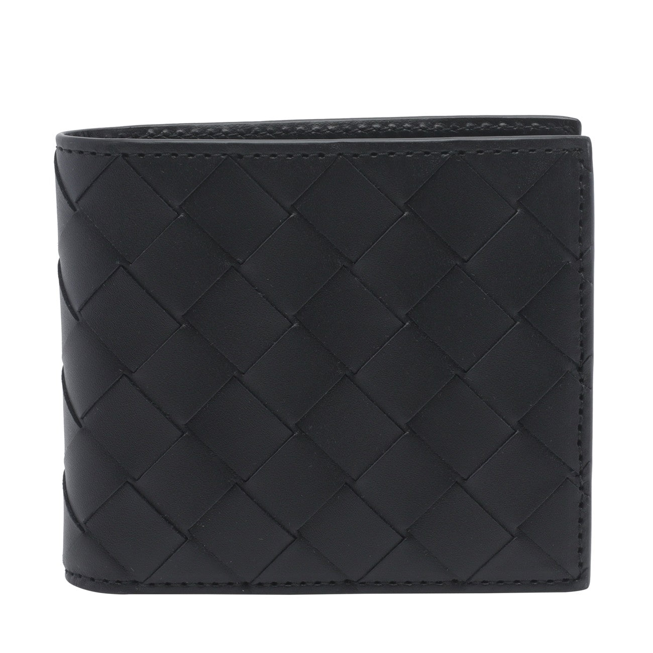 Bottega Veneta Men Intrecciato Bi-Fold Wallet With Coin Purse BOTTEGA VENETA