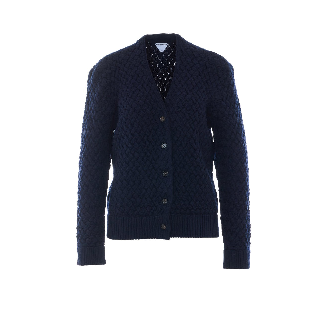 Bottega Veneta Women Intrecciato Wool Cardigan BOTTEGA VENETA