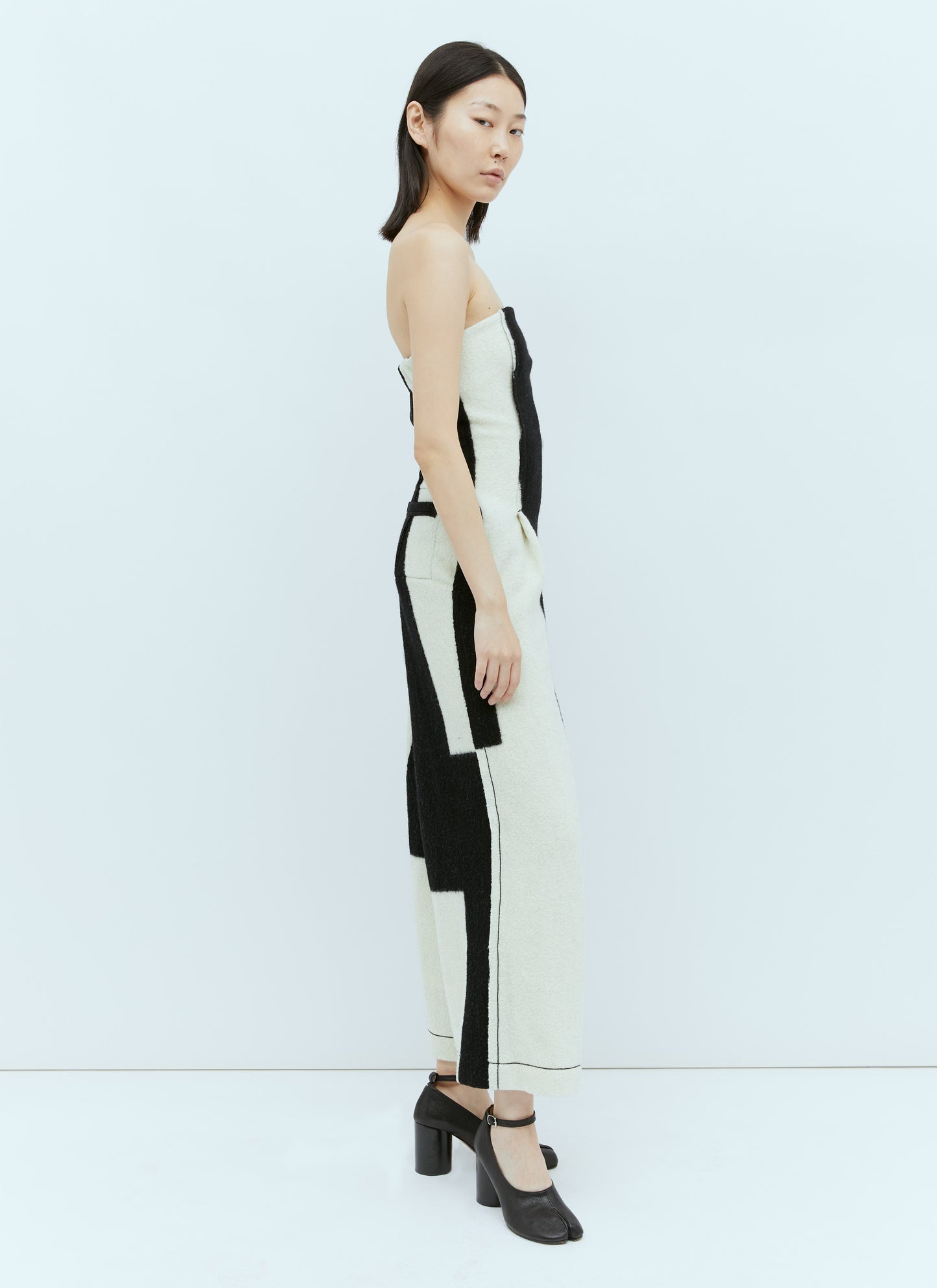 Issey Miyake Women Rectilinear Milled Jumpsuit ISSEY MIYAKE